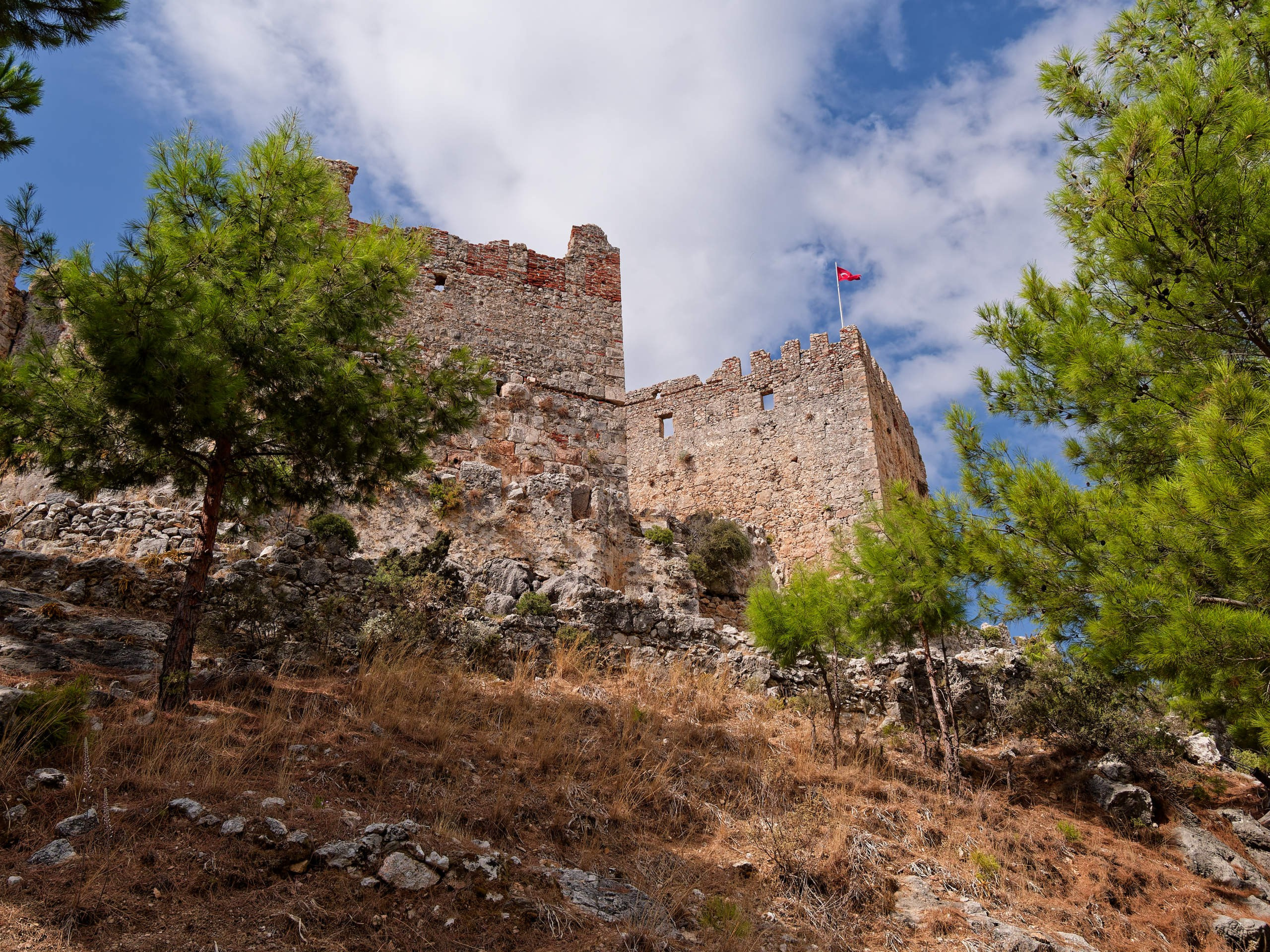 Алания 2025, крепость Alanya Kalesi. Избранные фотографии