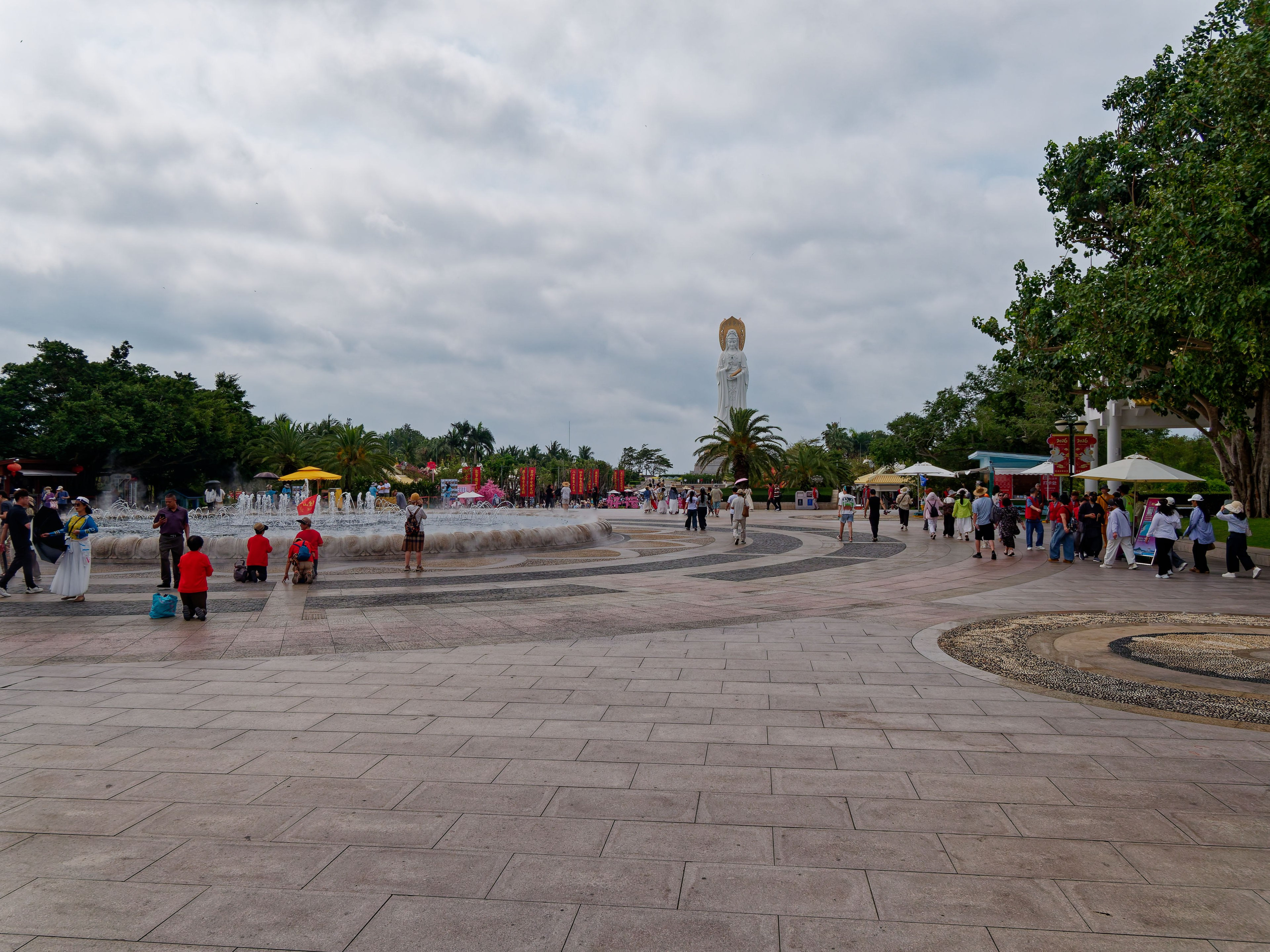 Хайнань 2026, Центр буддизма Наньшань на Хайнане. Фотопрогулки по Миру