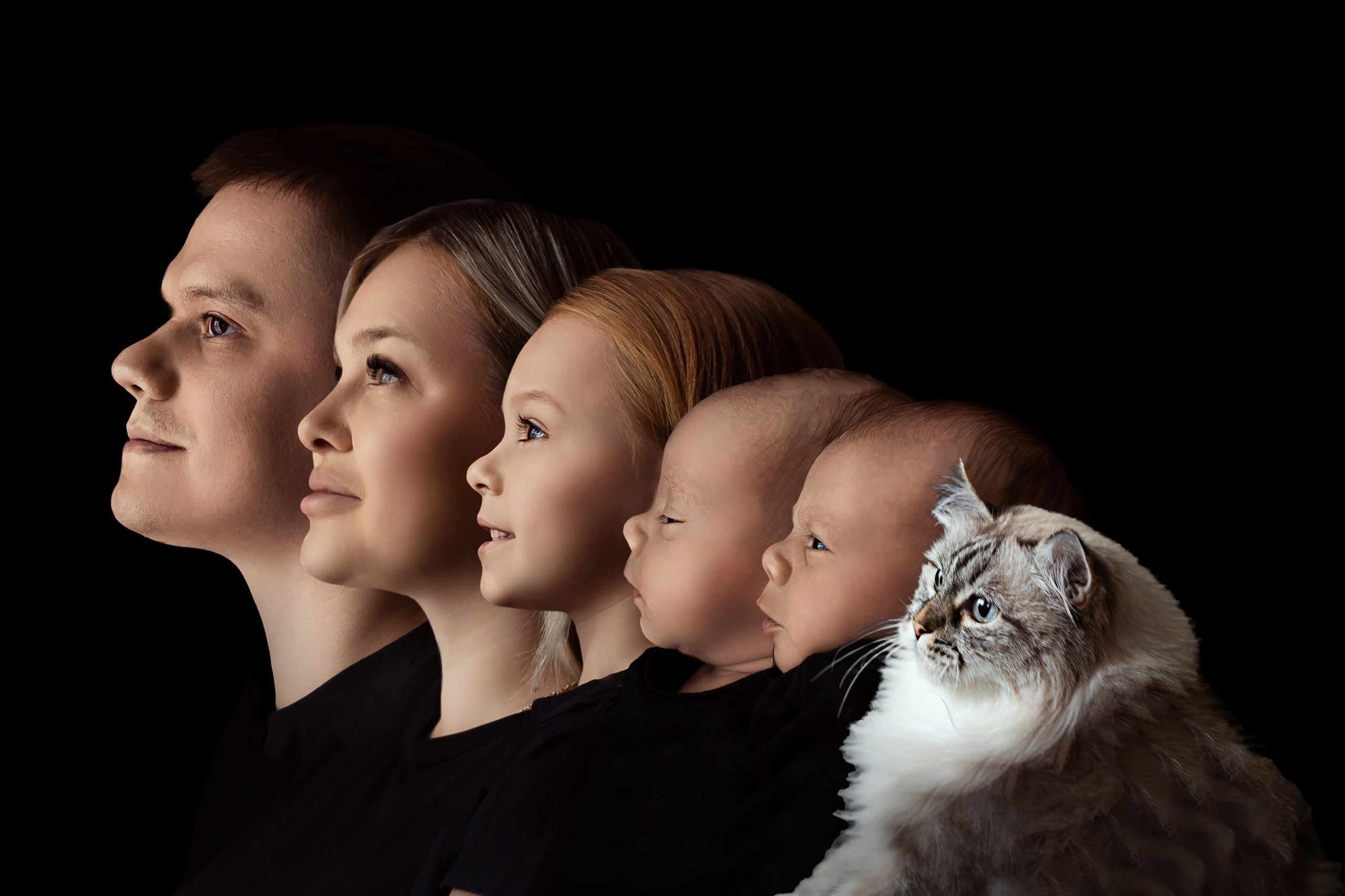 Портрет поколений. Детский и семейный фотограф, Newborn фотограф новорожденных г. Челябинск