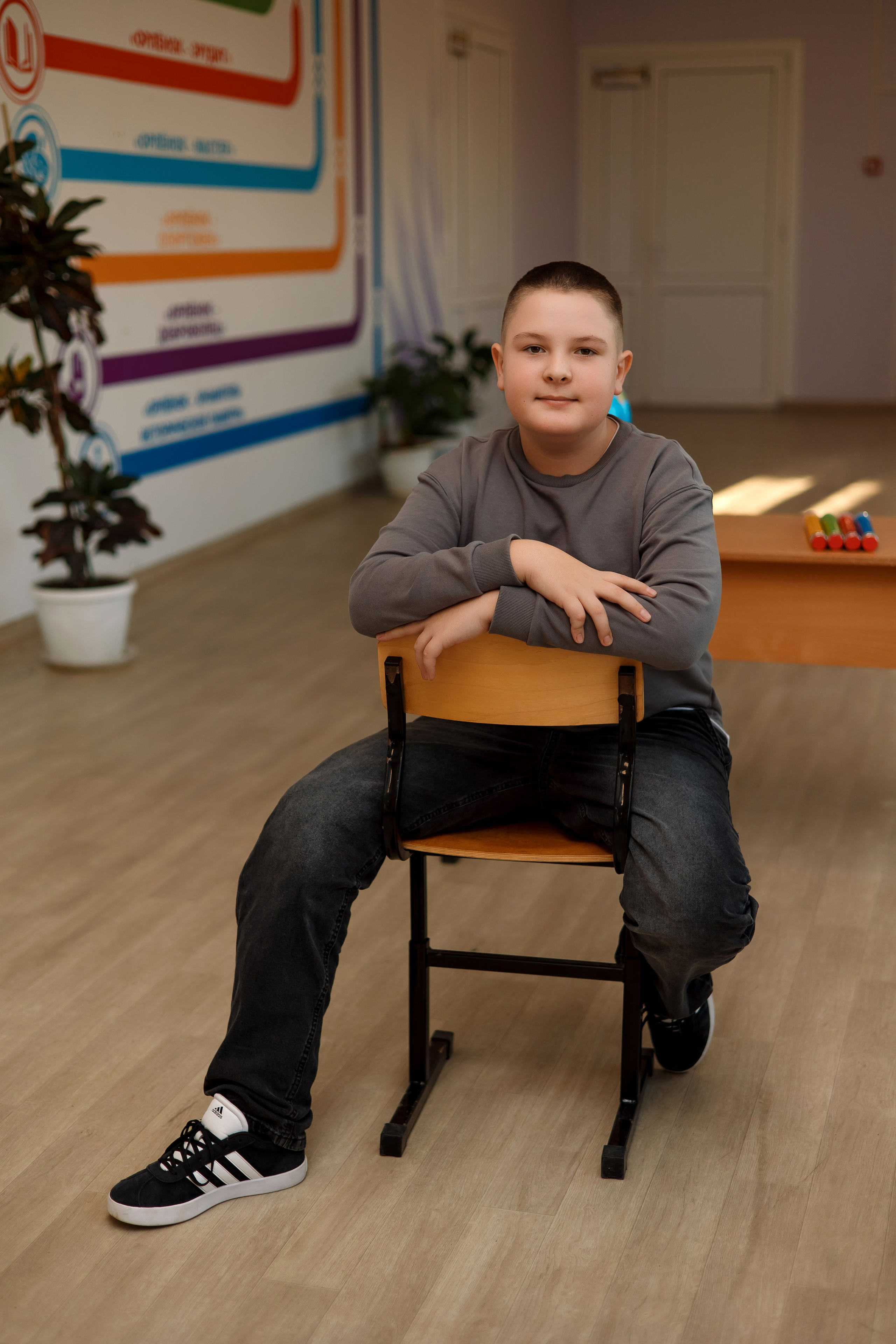 Школа 17, 4 класс. Фотограф Любовь Корниенко, Примоский край