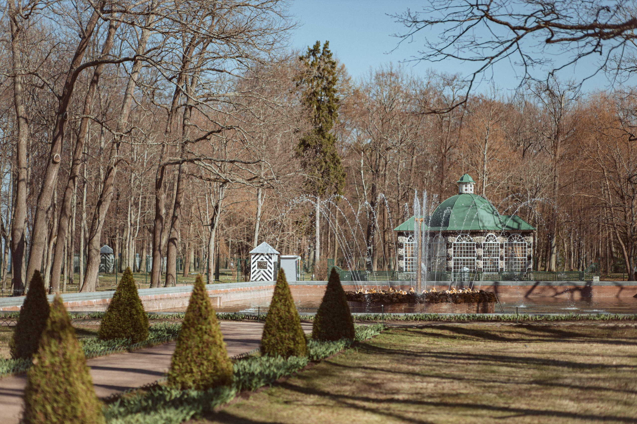 Петергоф нижний парк фото