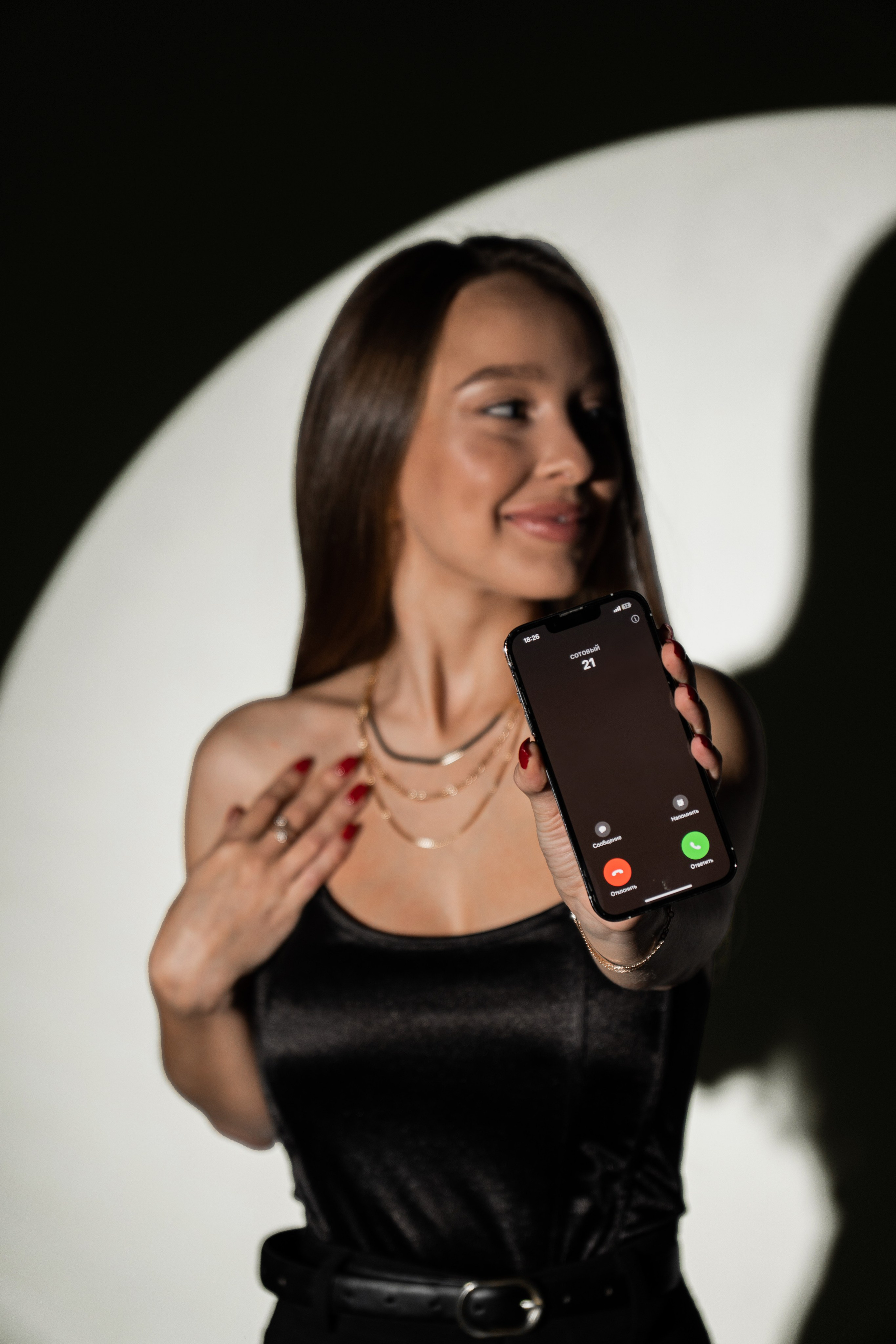 Фотосессия Марии в студии. Фотограф Сергей Капитуров