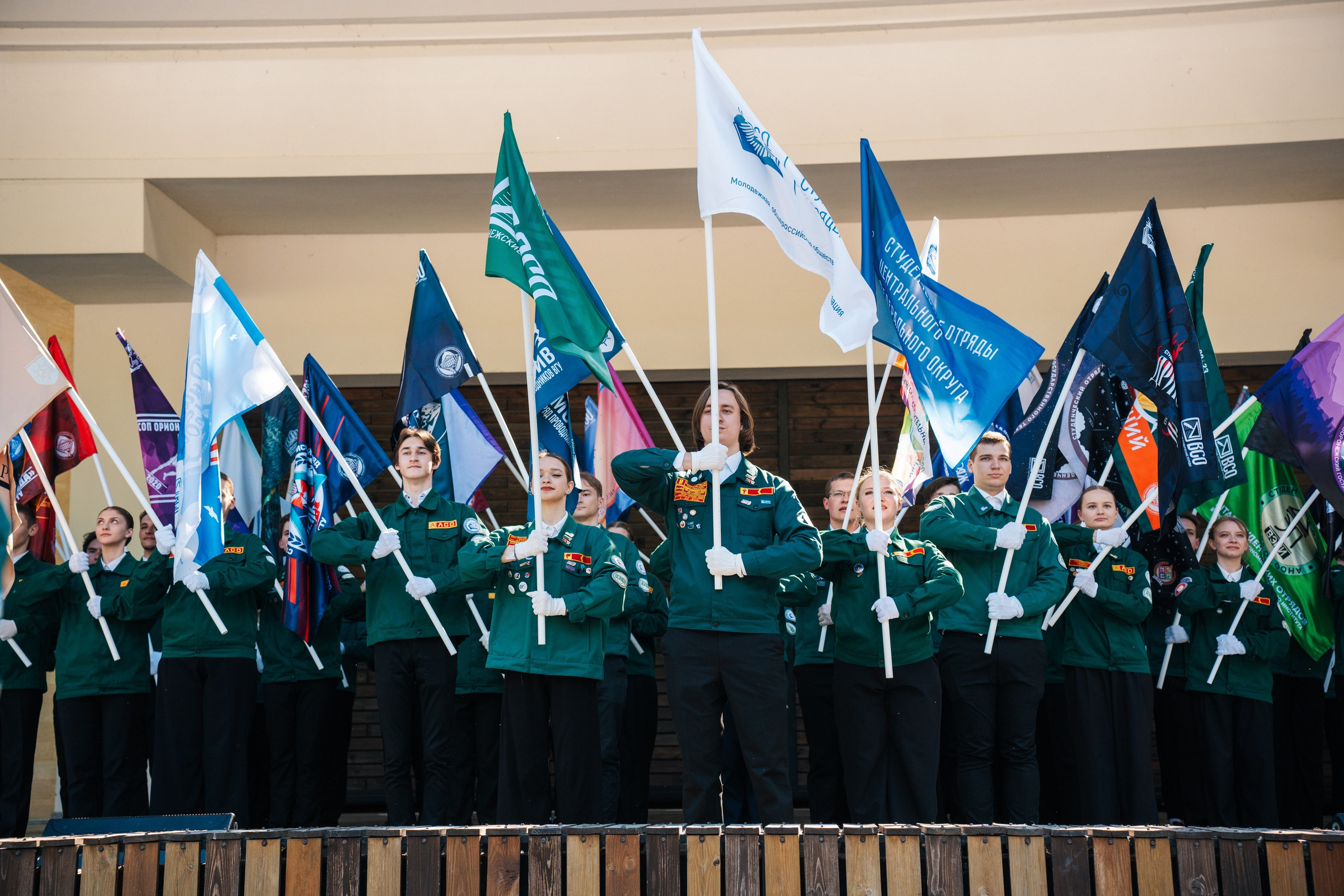 РСО Открытие трудового семестра. Фотограф в Воронеже Ольга Космодемьянская