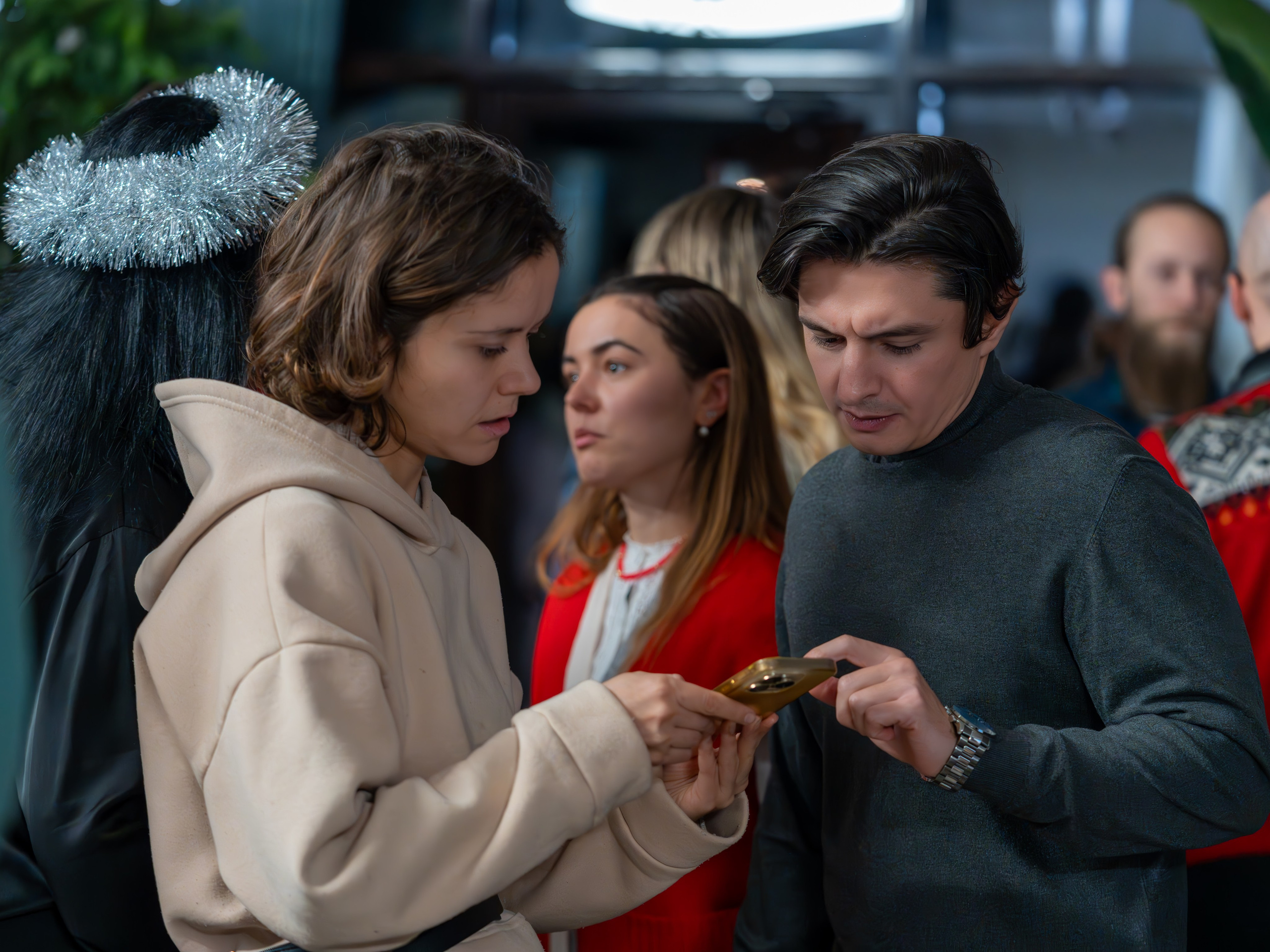 Предновогодняя встреча в пространстве Steford Hub. Репортажный фотограф в Красной Поляне и Сочи Павлюченко Екатерина