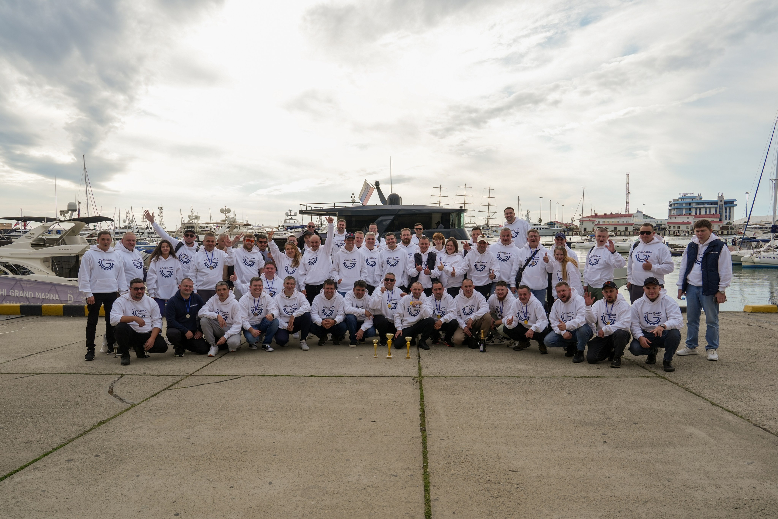 Яхтенная регата для компании Агрегатка. Репортажный фотограф в Красной Поляне и Сочи Павлюченко Екатерина