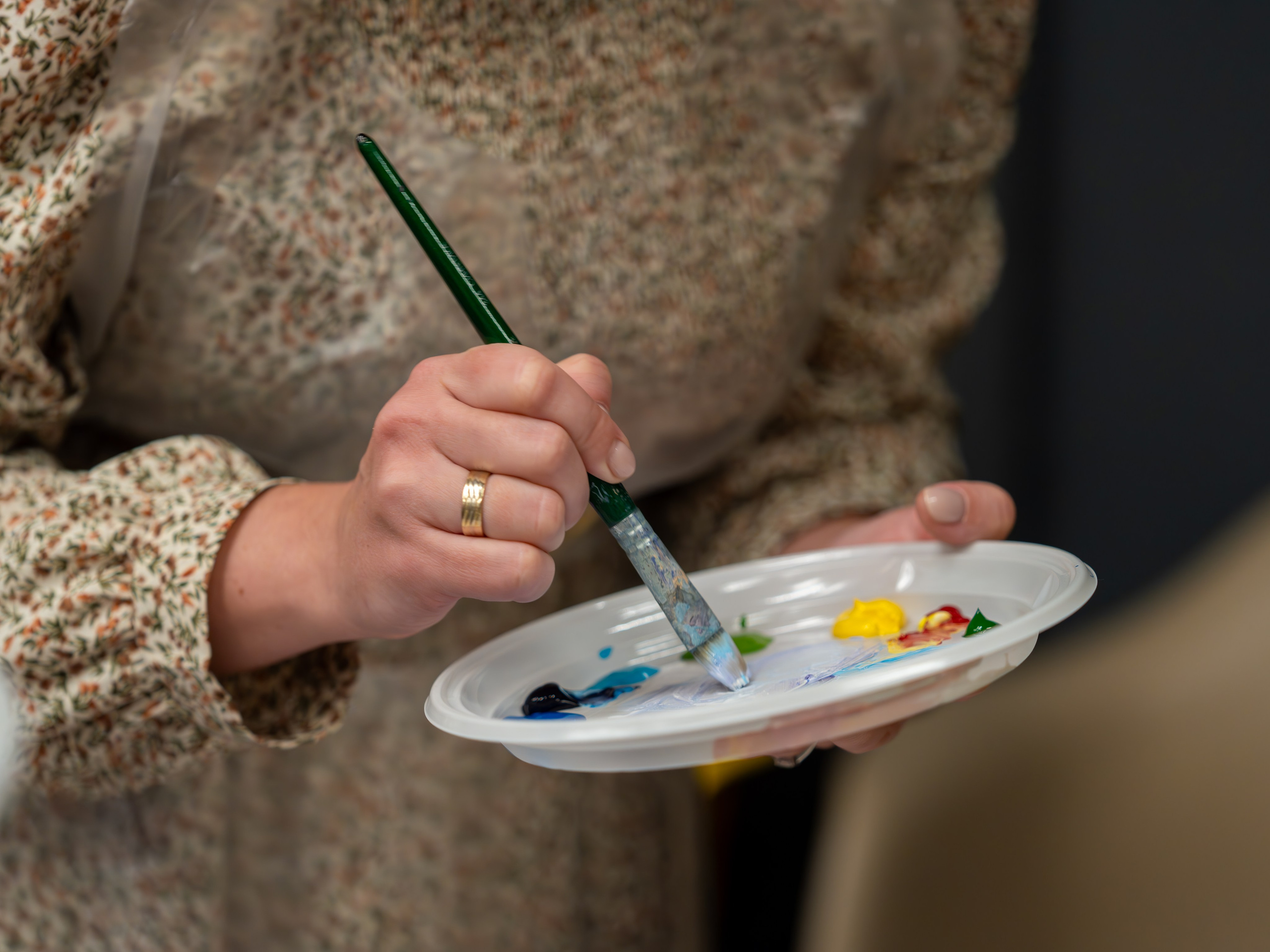 MICE мероприятие — мастер класс по акварели. Репортажный фотограф в Красной Поляне и Сочи Павлюченко Екатерина