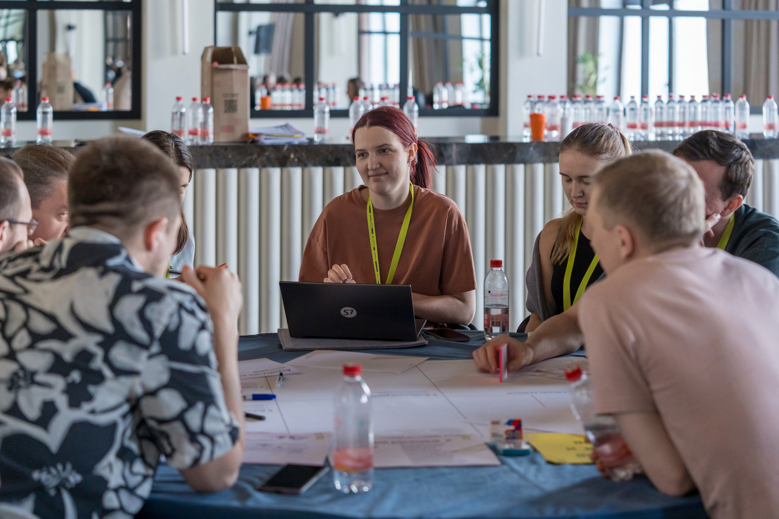 Тренинг для компании S7 Airlines в Красной Поляне. Репортажный фотограф в Красной Поляне и Сочи Павлюченко Екатерина