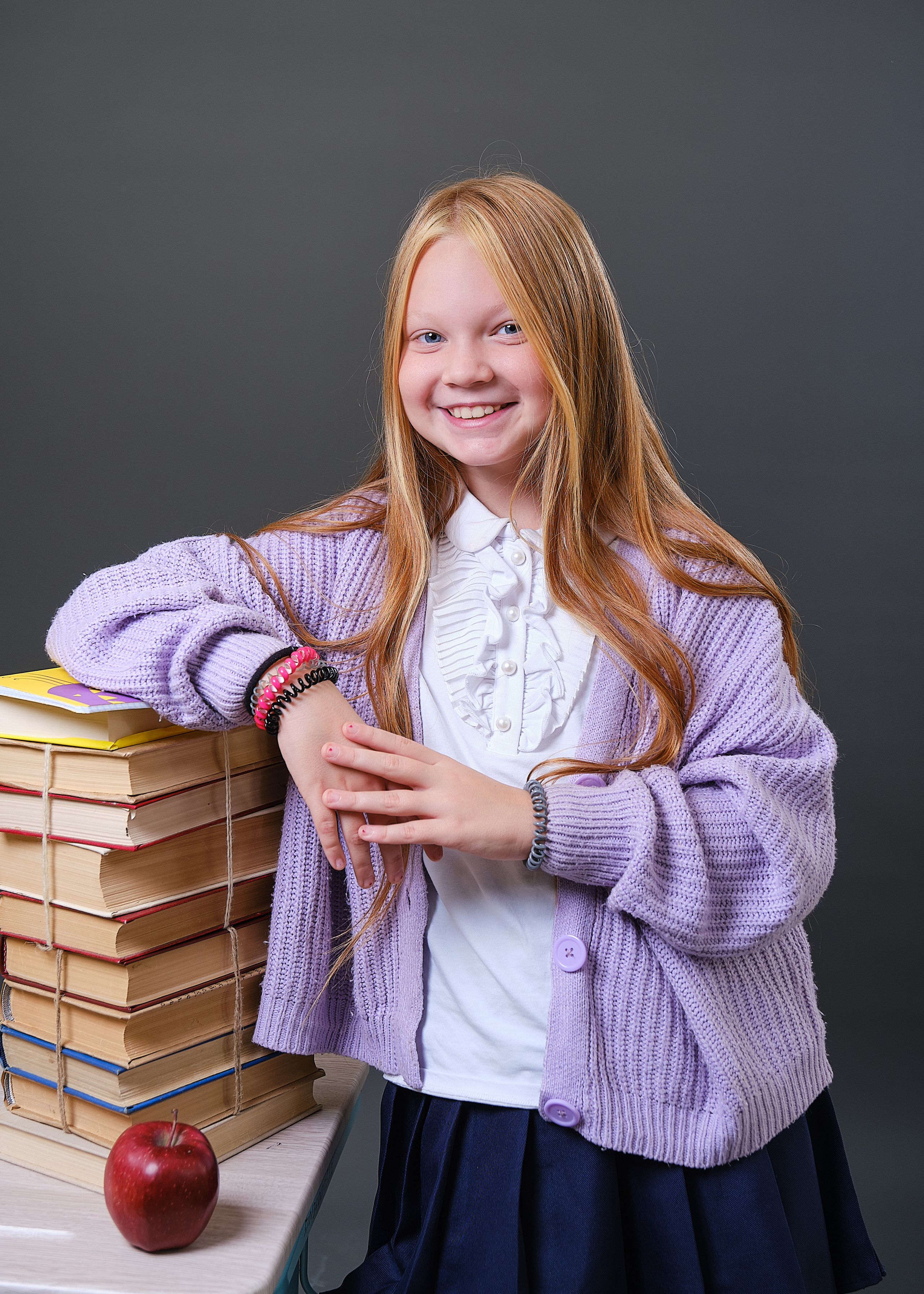 Фотосъёмка в школе, когда родители подготовили детей на все 100%