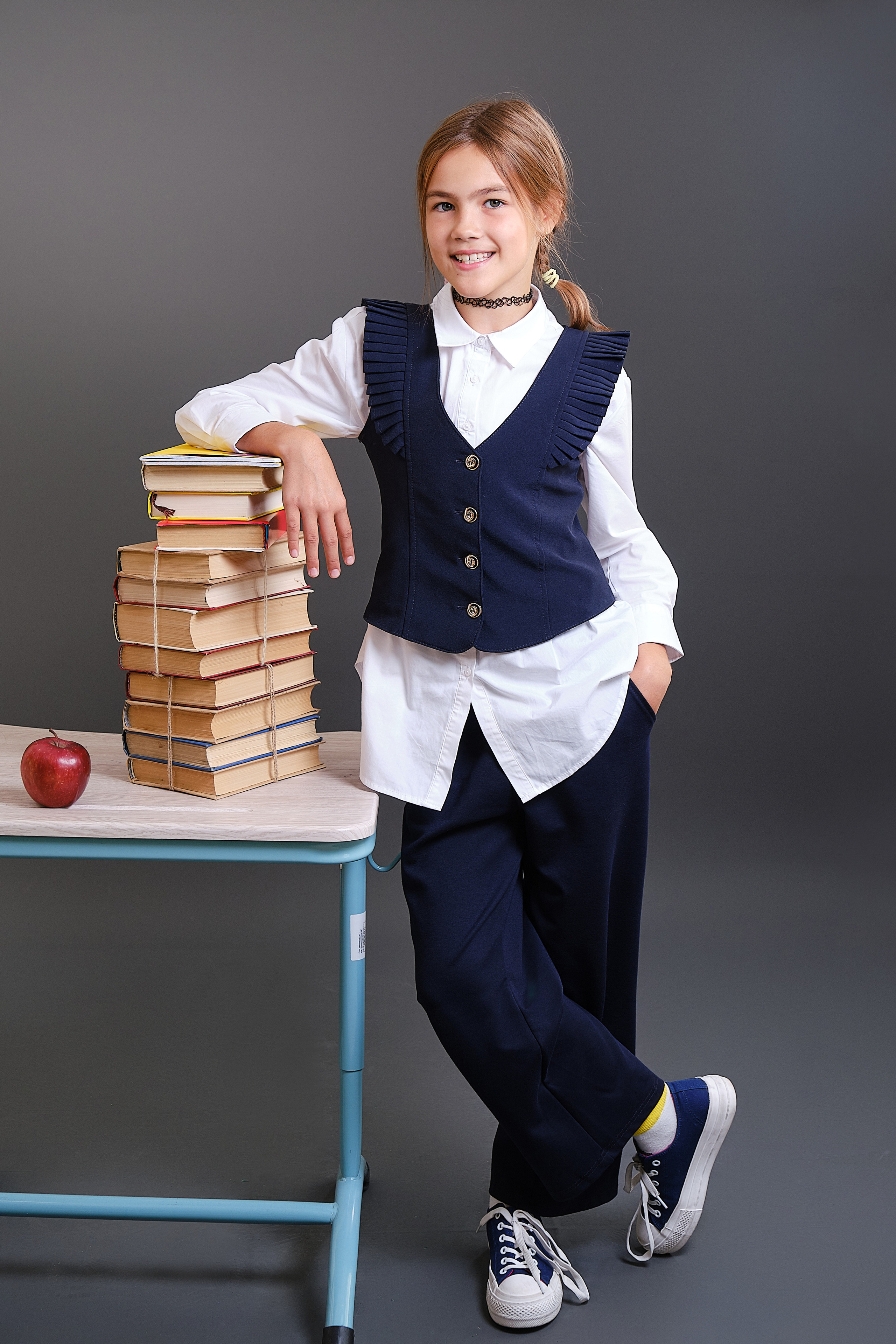 Фотосъёмка в школе, когда родители подготовили детей на все 100%