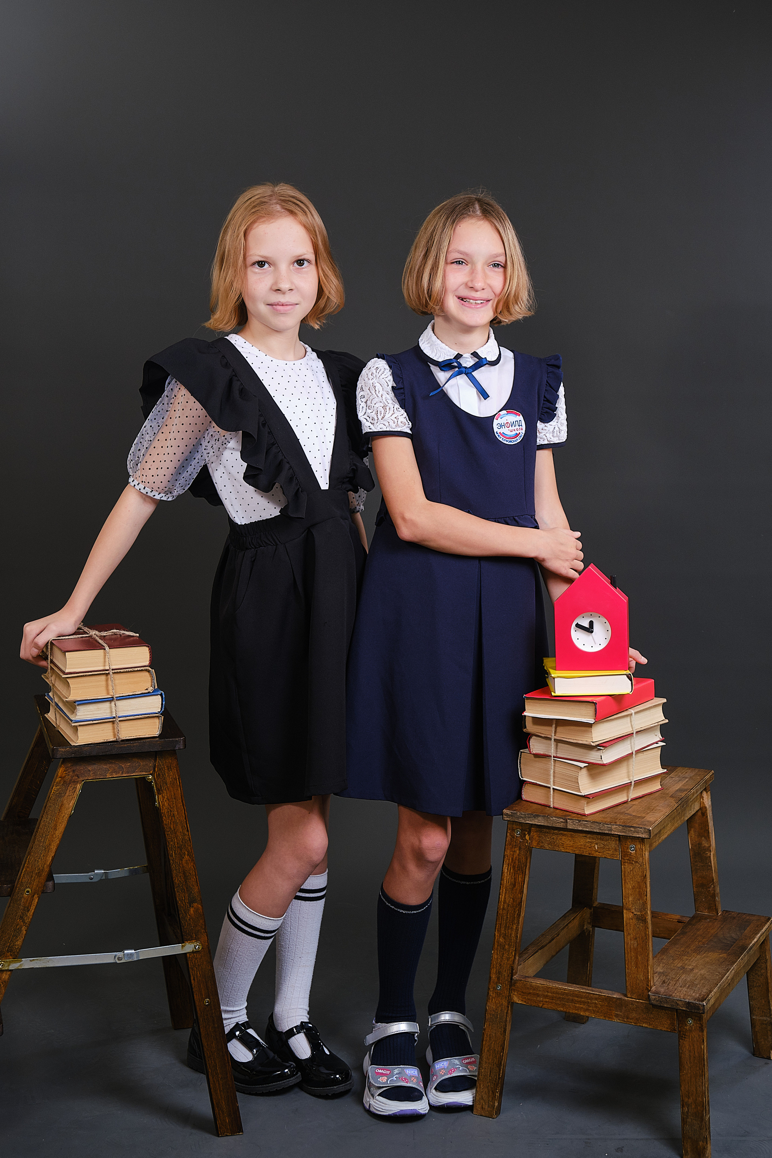 Фотосъёмка в школе, когда родители подготовили детей на все 100%