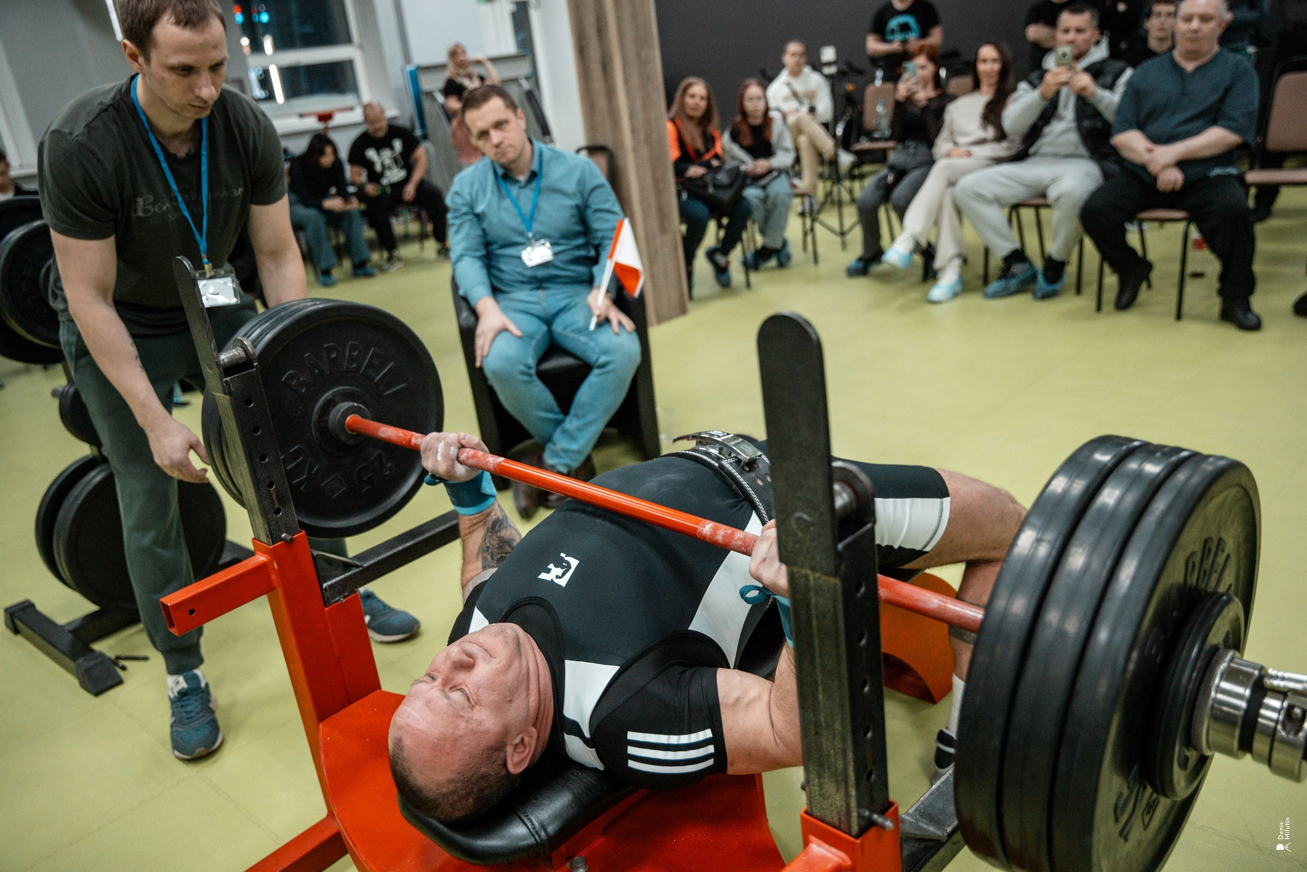 Турнир по жиму лёжа. Портретный фотограф Денис Милютин