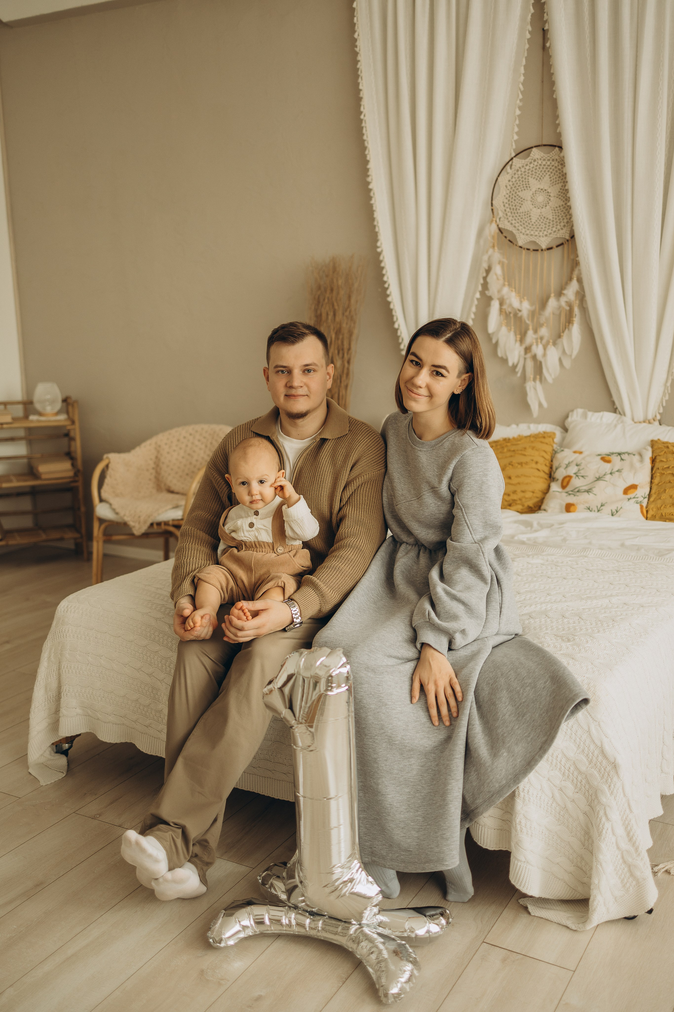 Василию 1 годик. Семейный и детский фотограф, женский портрет Москва Светлана Мертикова