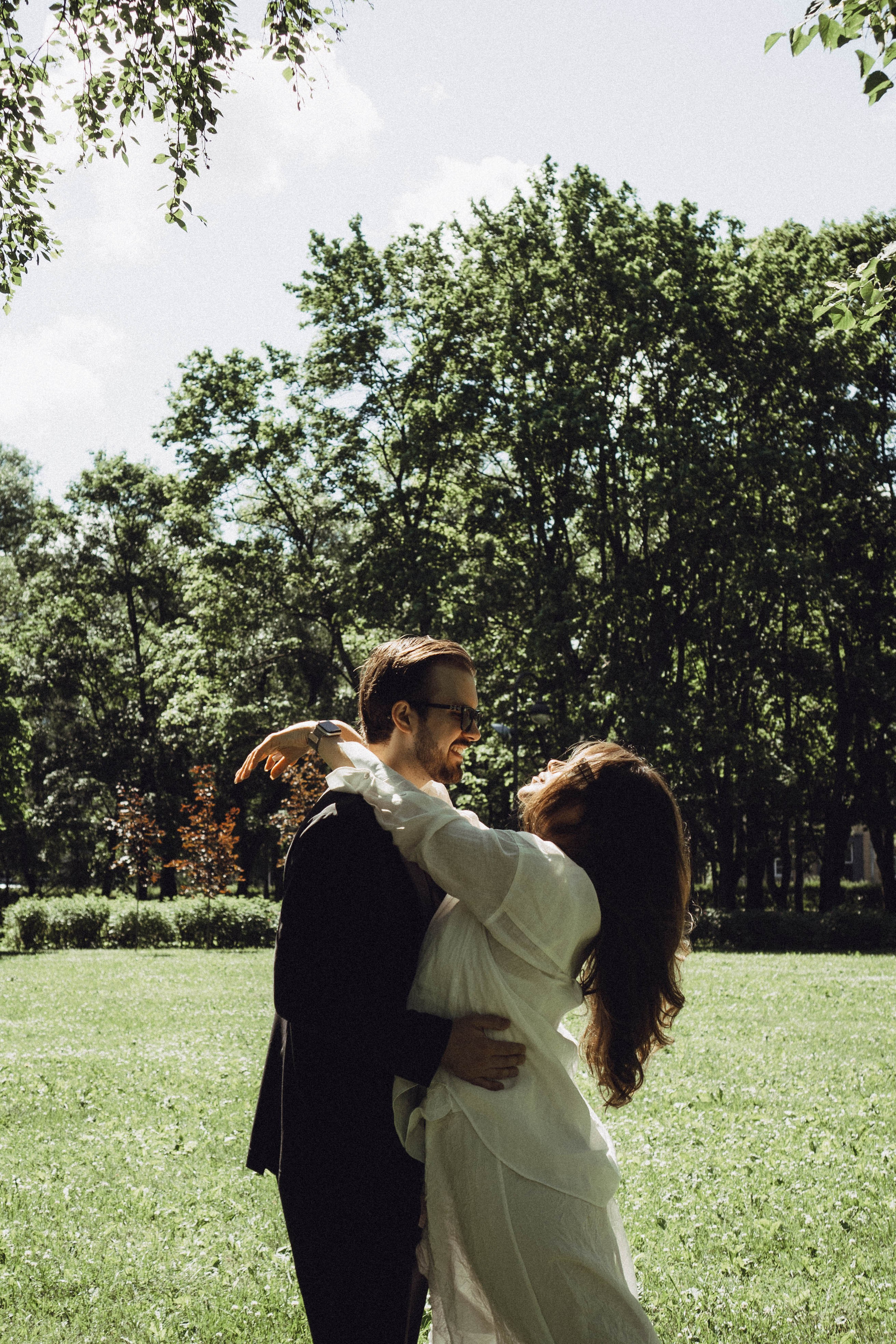 СВАДЕБНАЯ СЬЕМКА В ПАРКЕ ПОБЕДЫ И ПРОГУЛКА ПО МОСКОВСКОМУ ПРОСПЕКТУ. Профессиональный фотограф, Санкт-Петербург — Виктория Богомолова