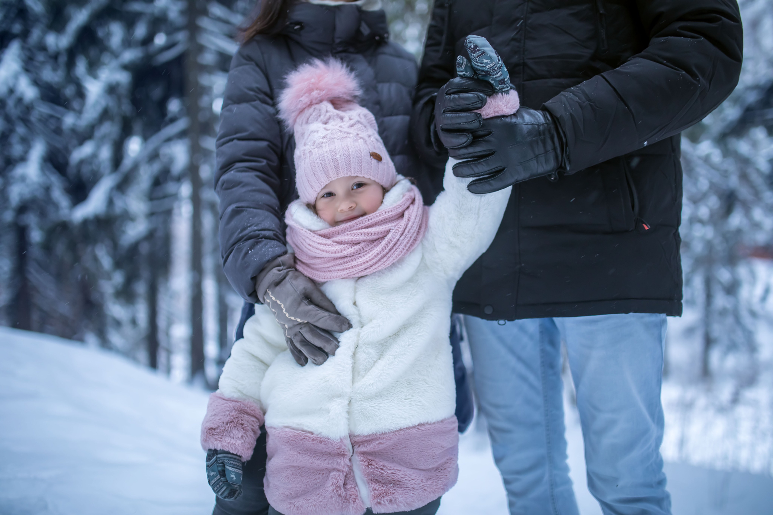 Зимняя прогулка Инны. Арт- фотограф Москва