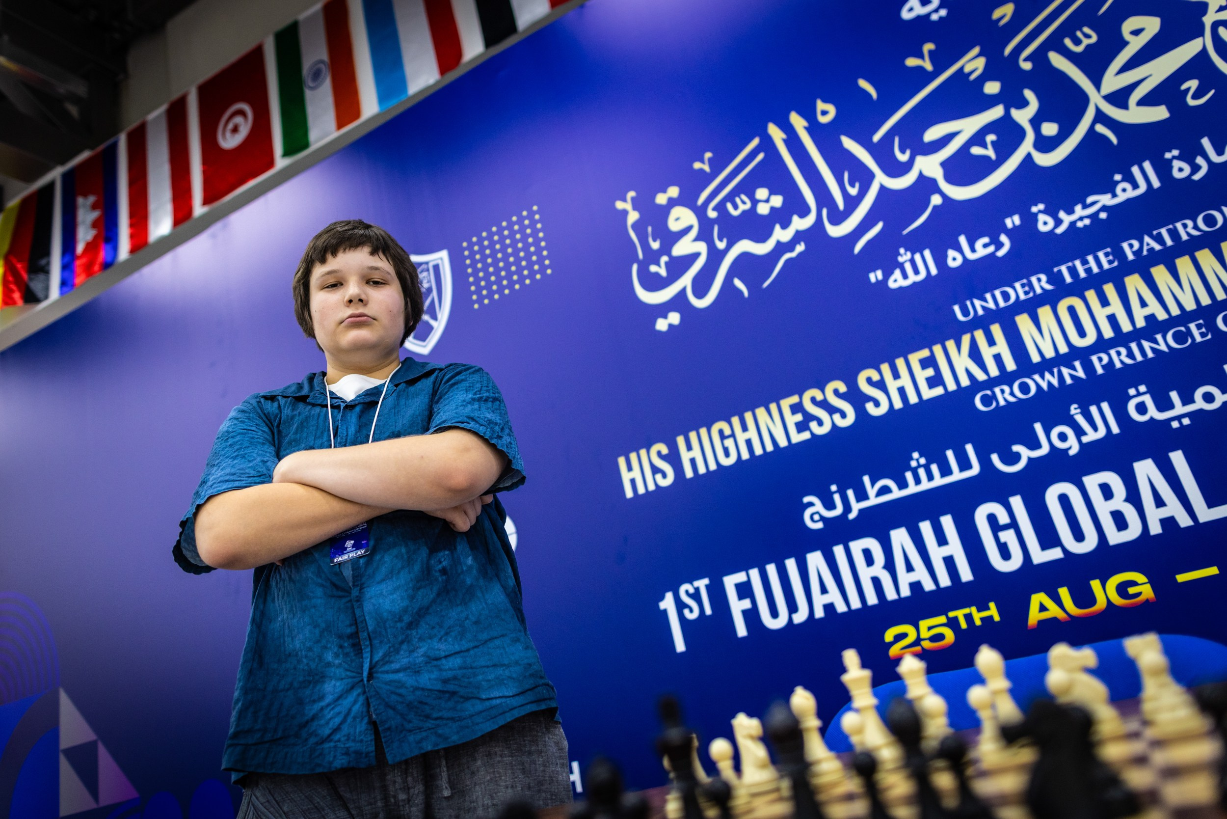2025.08.30 1st. FUJAIRAH GLOBAL Chess Championship — Round7. Фотограф Анна Штурман (репортажная съёмка любых событий и мероприятий) Anna Shtourman photographer