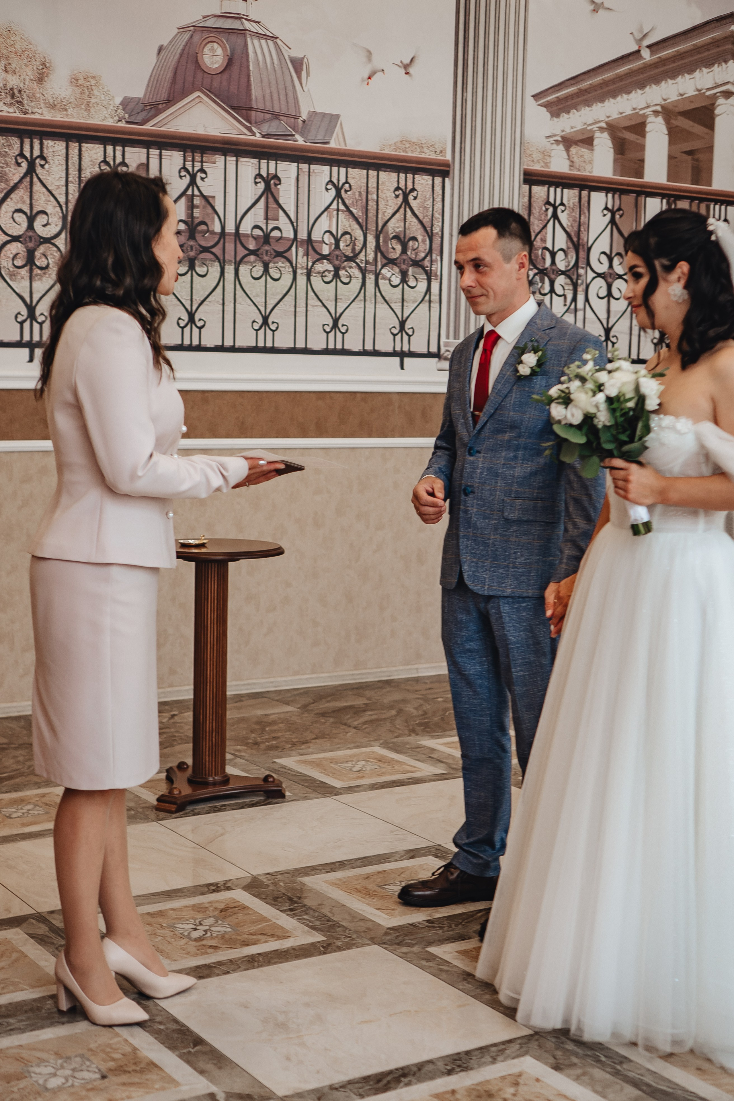 СВАДЕБНАЯ СЬЕМКА В ЗАГСЕ НА МОСКОВСКОМ ПРОСПЕКТЕ. Профессиональный фотограф, Санкт-Петербург — Виктория Богомолова