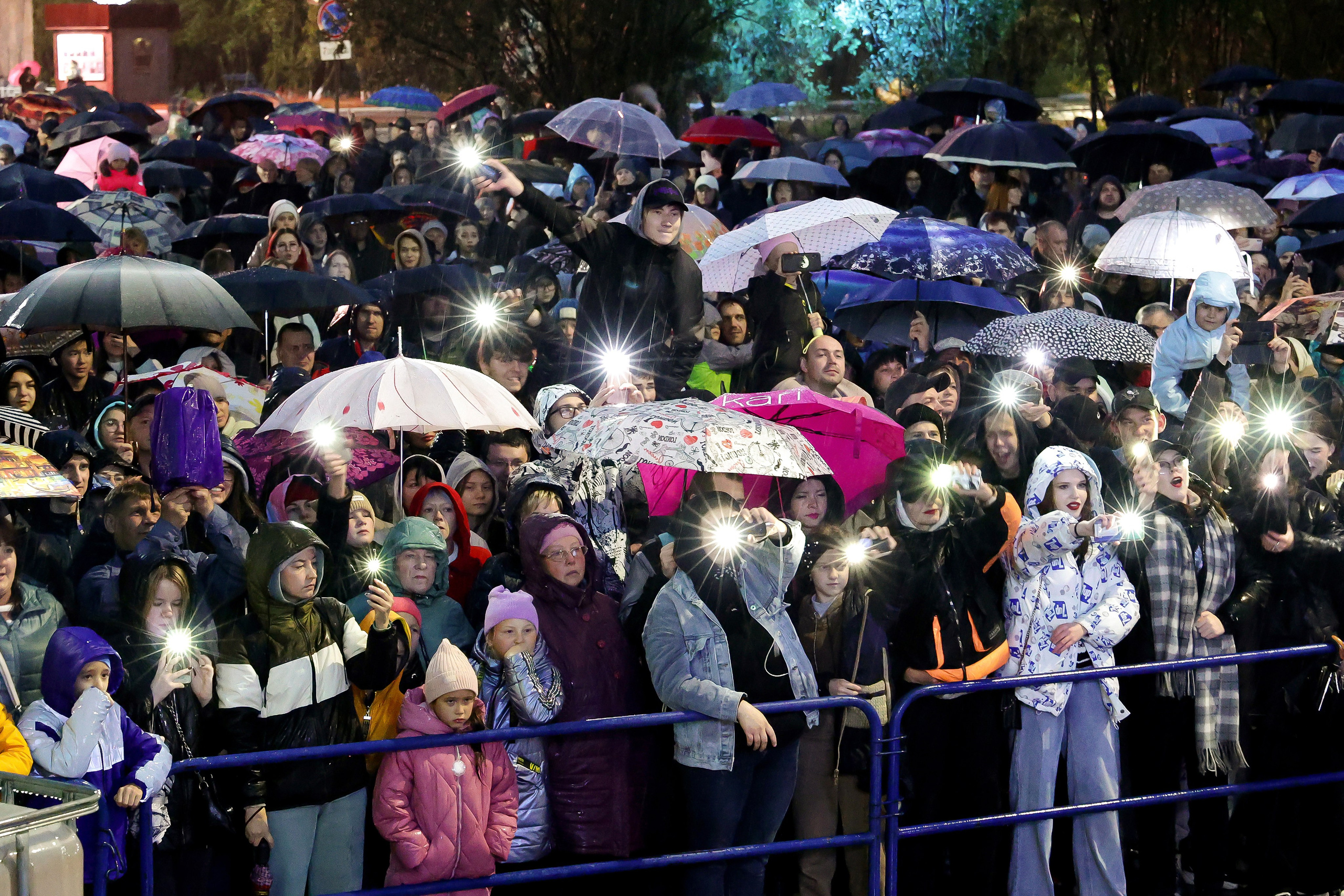 День шахтера в Воркуте. Фотограф Владимир Юрлов