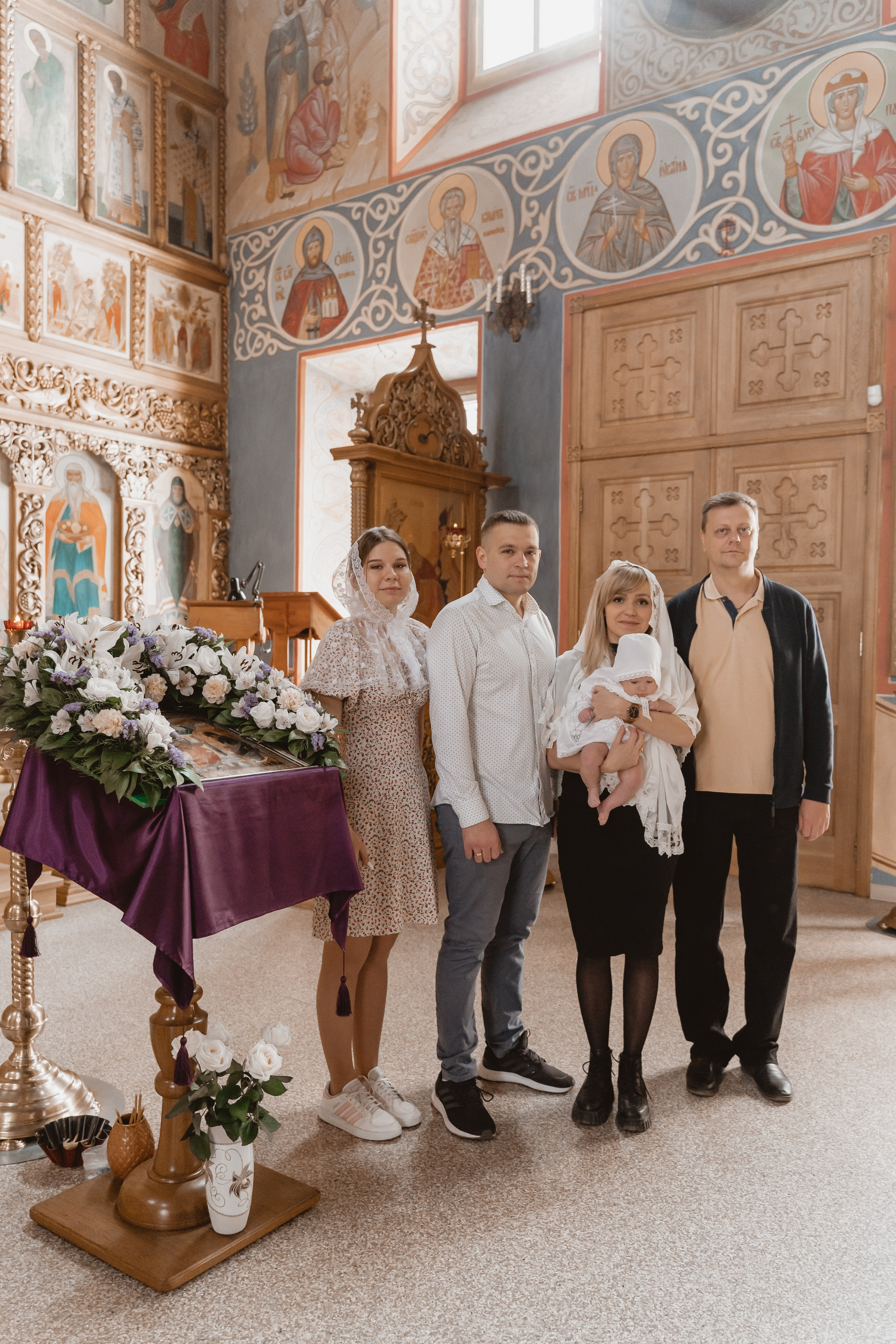 Крещение Таисии. Свадебный фотограф Юлия Копылова