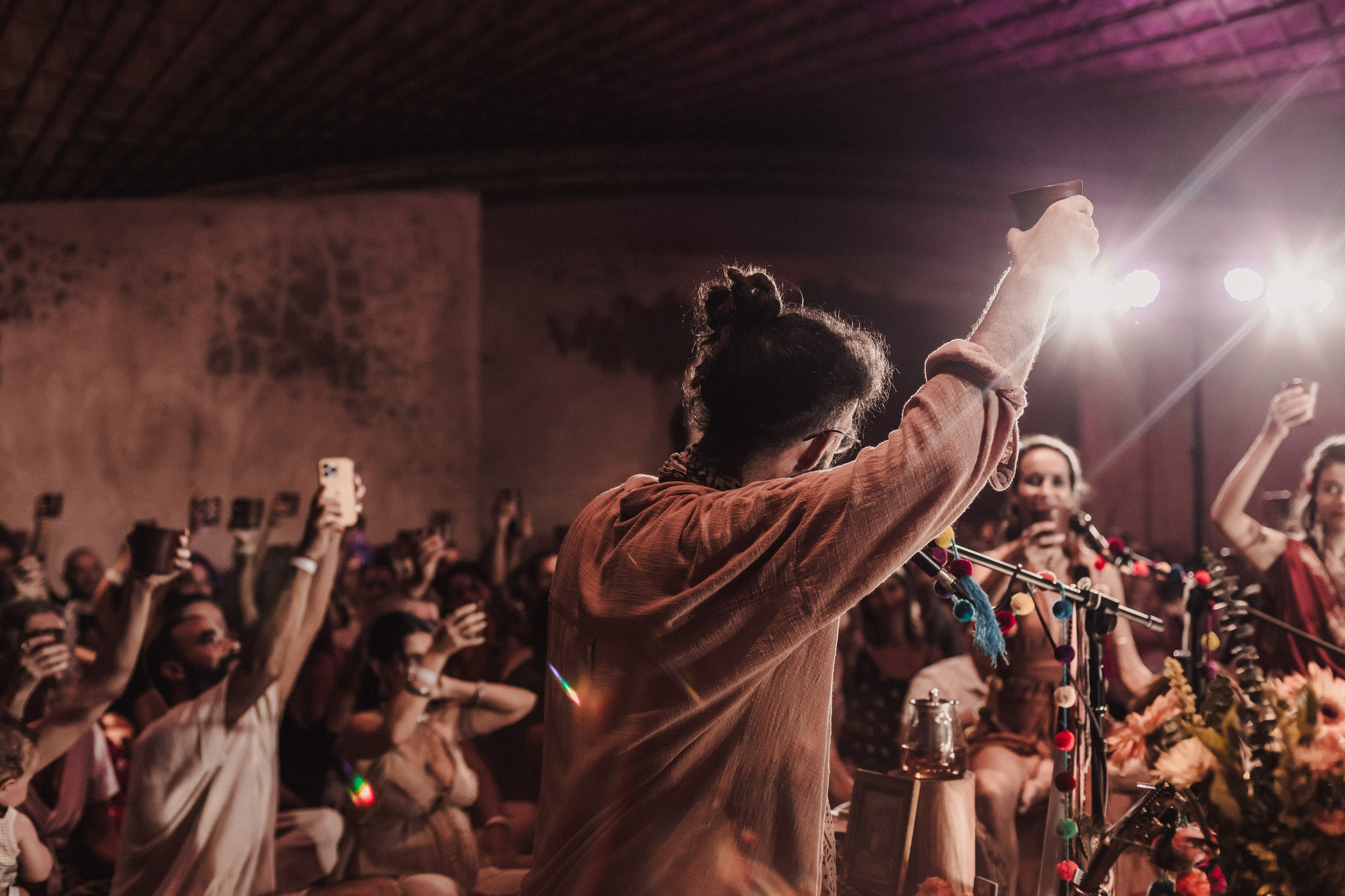 Hanuman Project kirtan at Alchemy march. Mariam Bagdasaryan