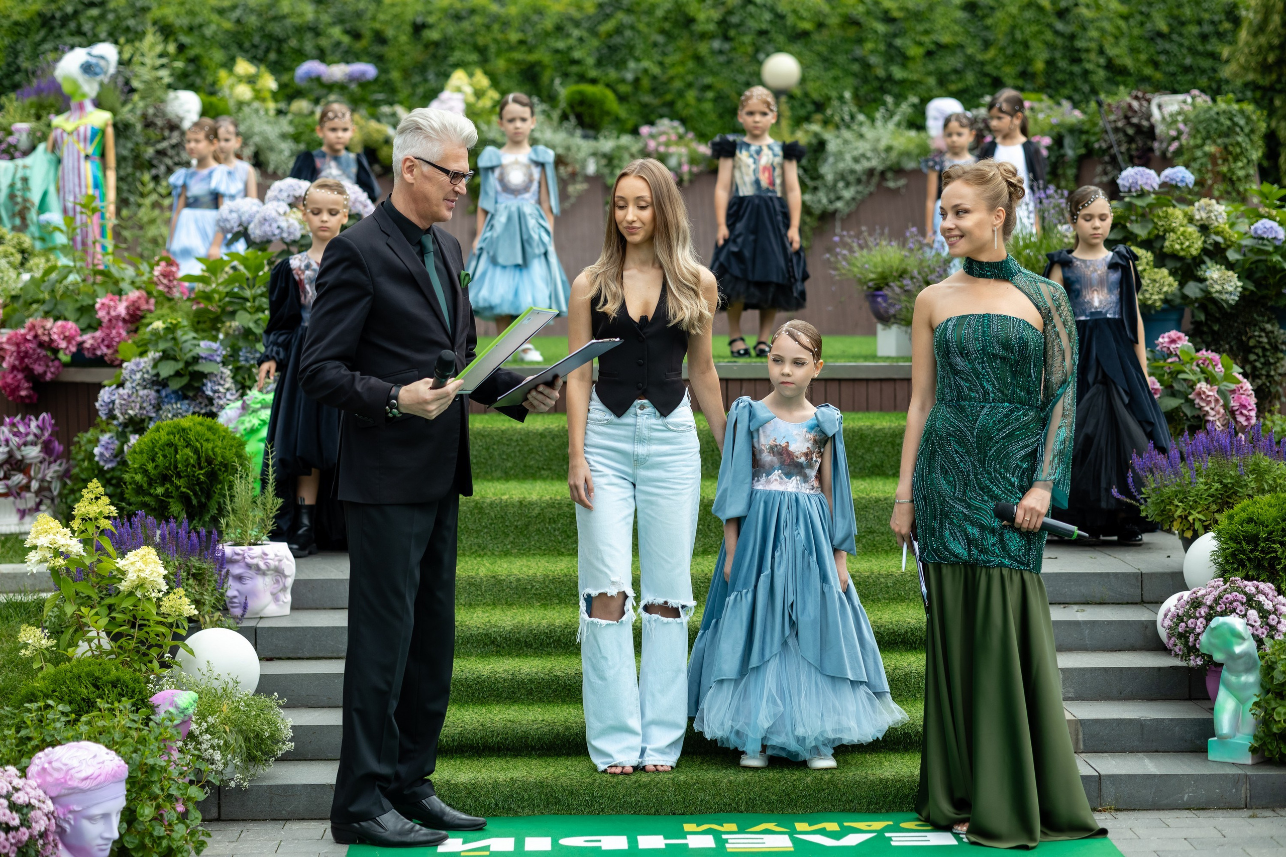 Зеленый подиум (KIDS REVOLUTION и GIZA). Татьяна Чернышова свадебный фотограф Москва