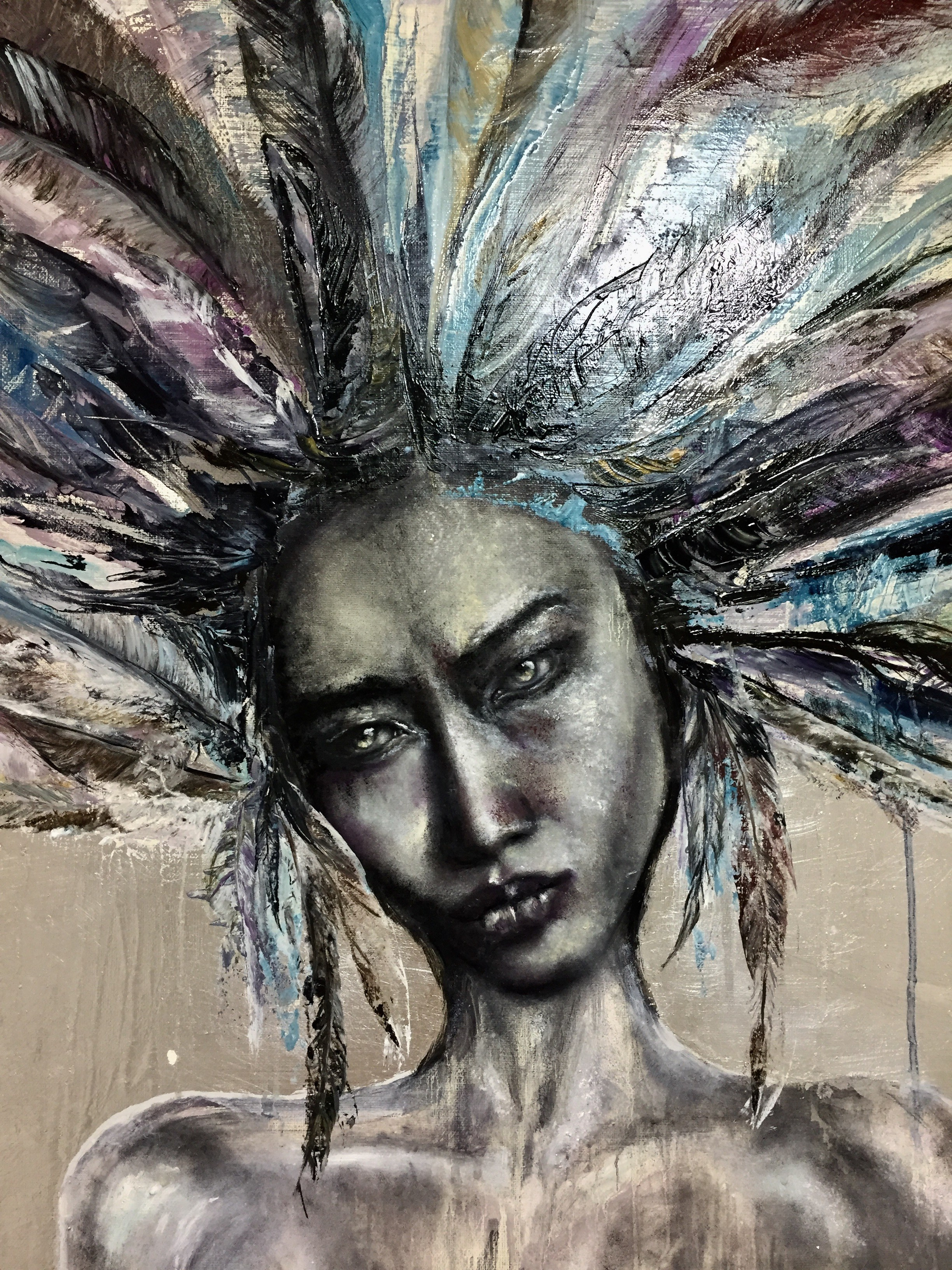 Fine Art. Portrait Artist and Illustrator Alevtina Golovin