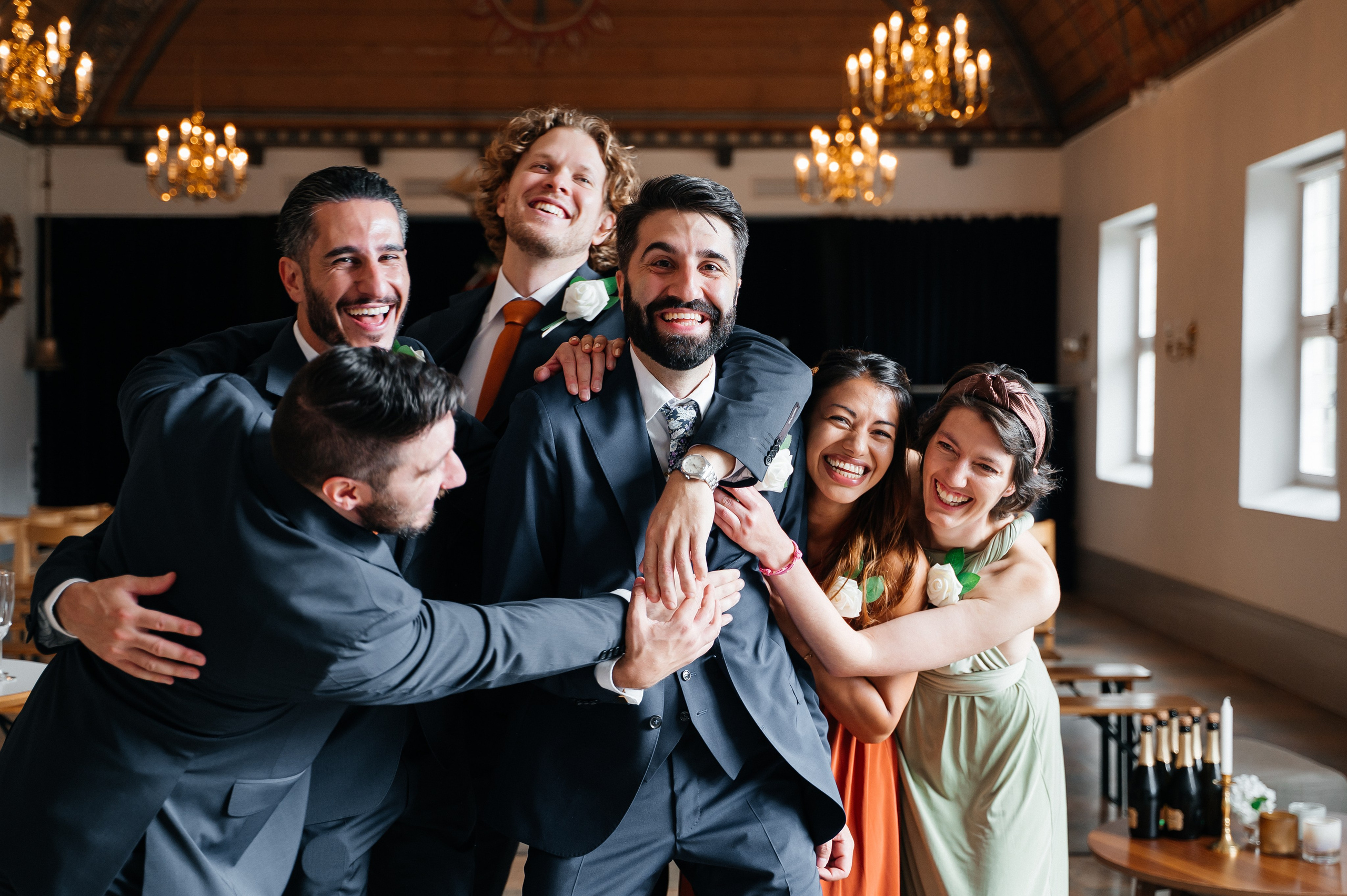 Wedding in Gothenburg at Norges Hus | Christina & Joaquim. Bröllops- och familjefotograf i Halmstad | Valentina