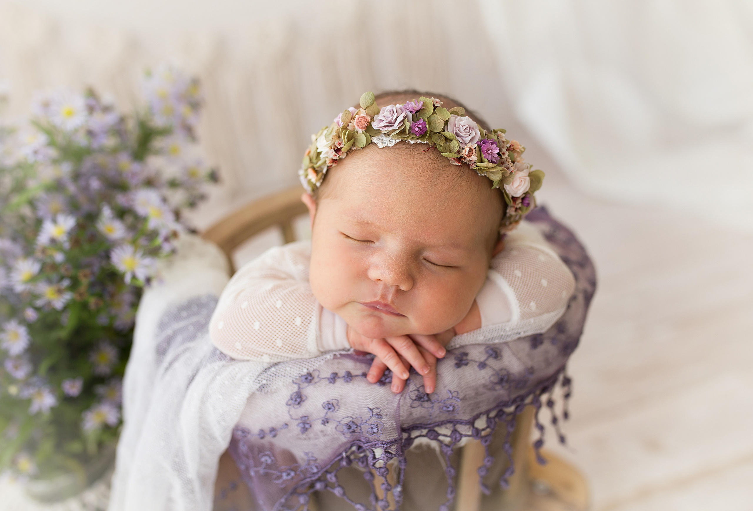 Фотосессия новорождённого. Фотограф новорождённых малышей и детский фотограф В Казани Лана Максим