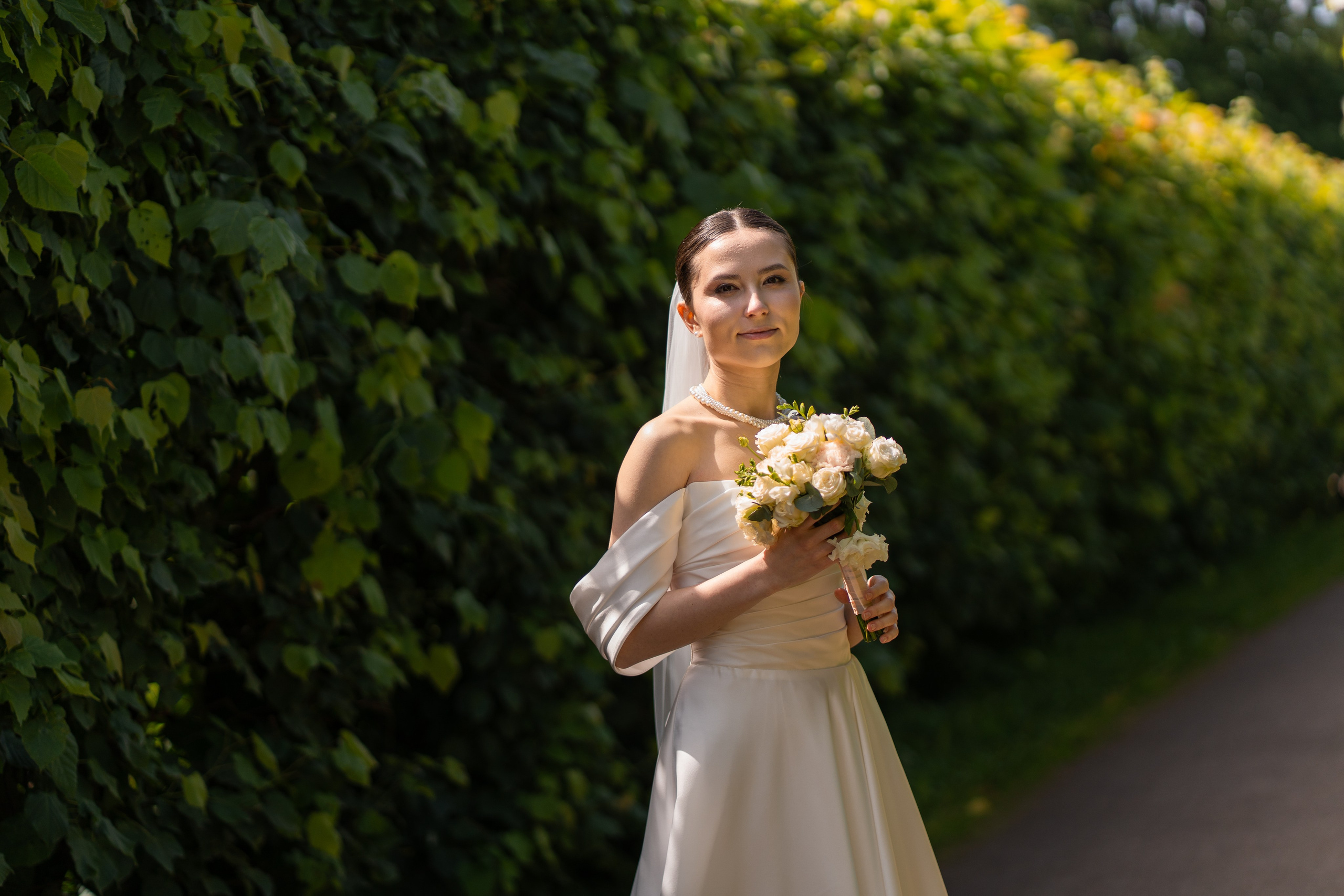 Влад и Илина в Кусково. Свадебный фотограф в Москве Анна Полушина
