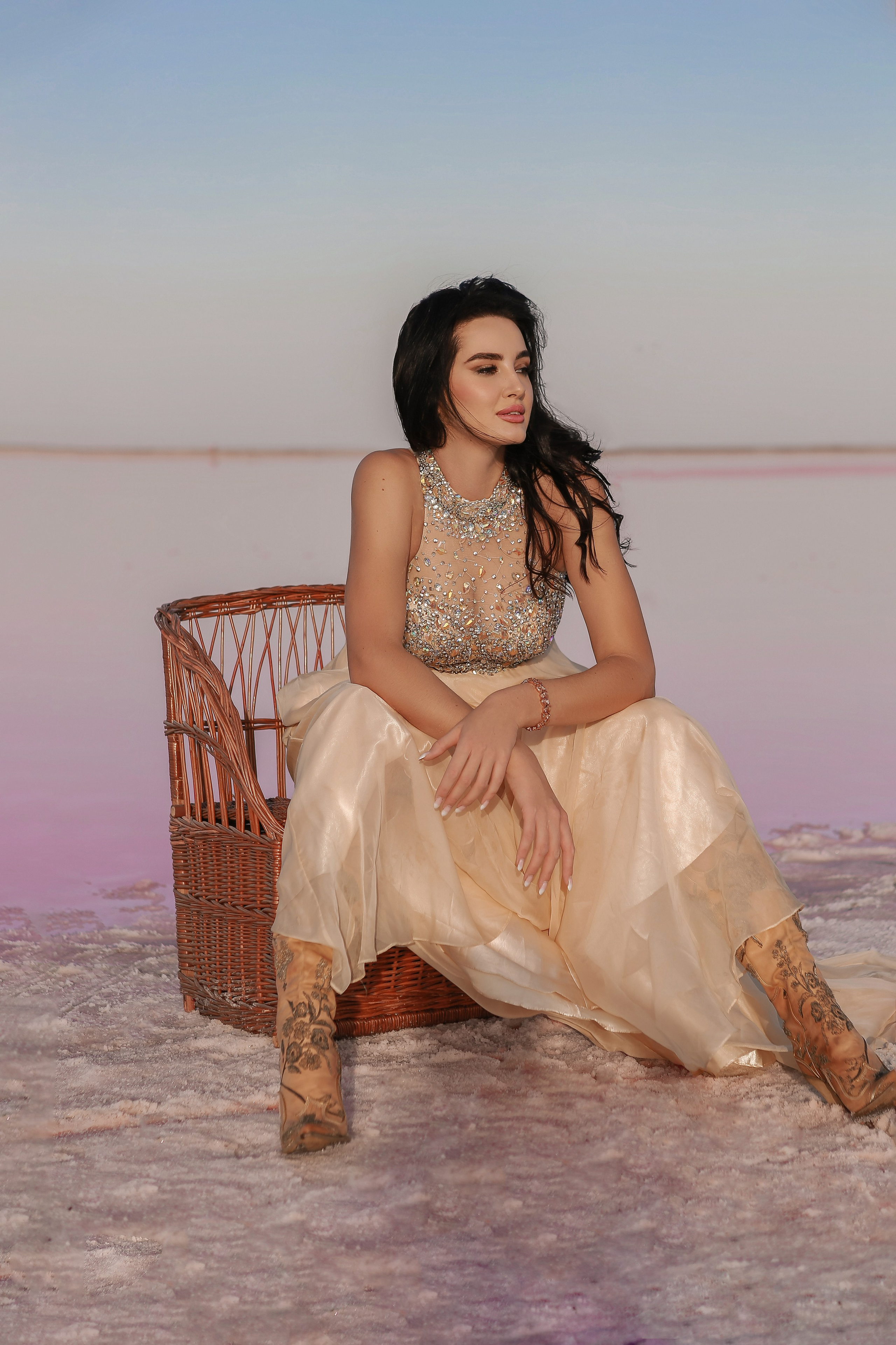 Фотосессия на Розовом озере Евпатория. Фотограф в Краснодаре и в Евпатории Дарья Белоущенко