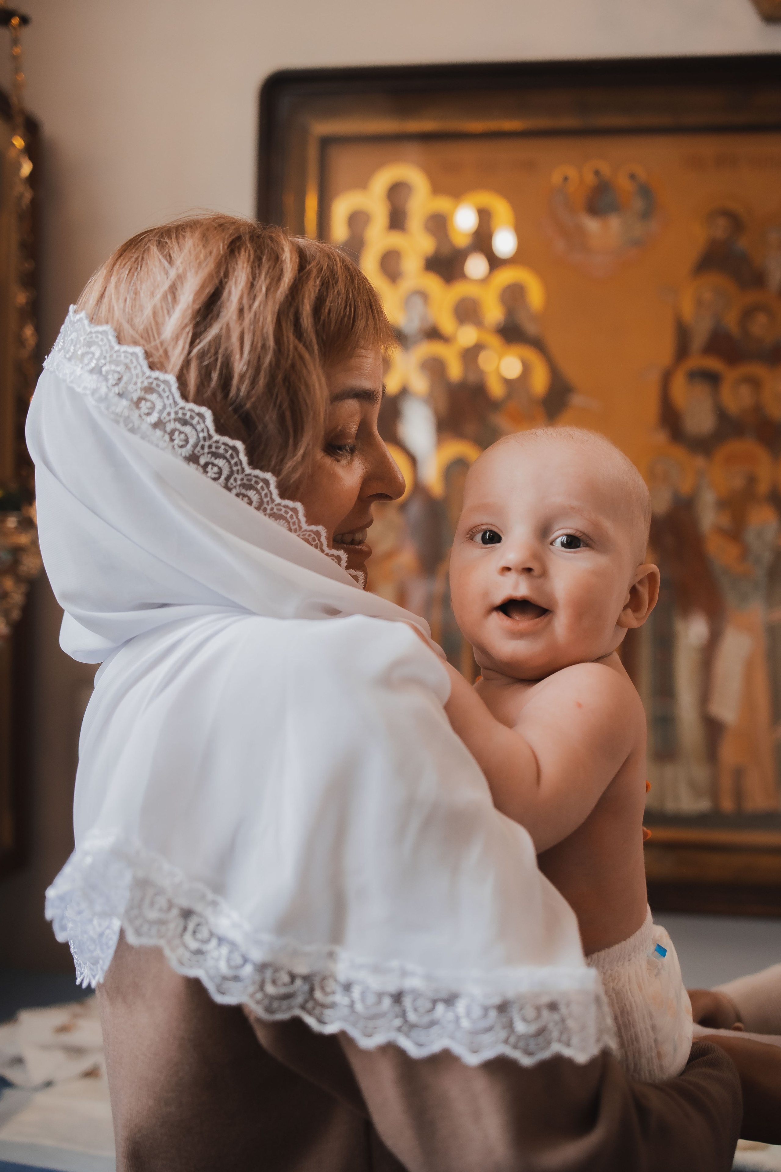 Крещение Дмитрия. Семейный, индивидуальный фотограф в Москве Ангели Марина