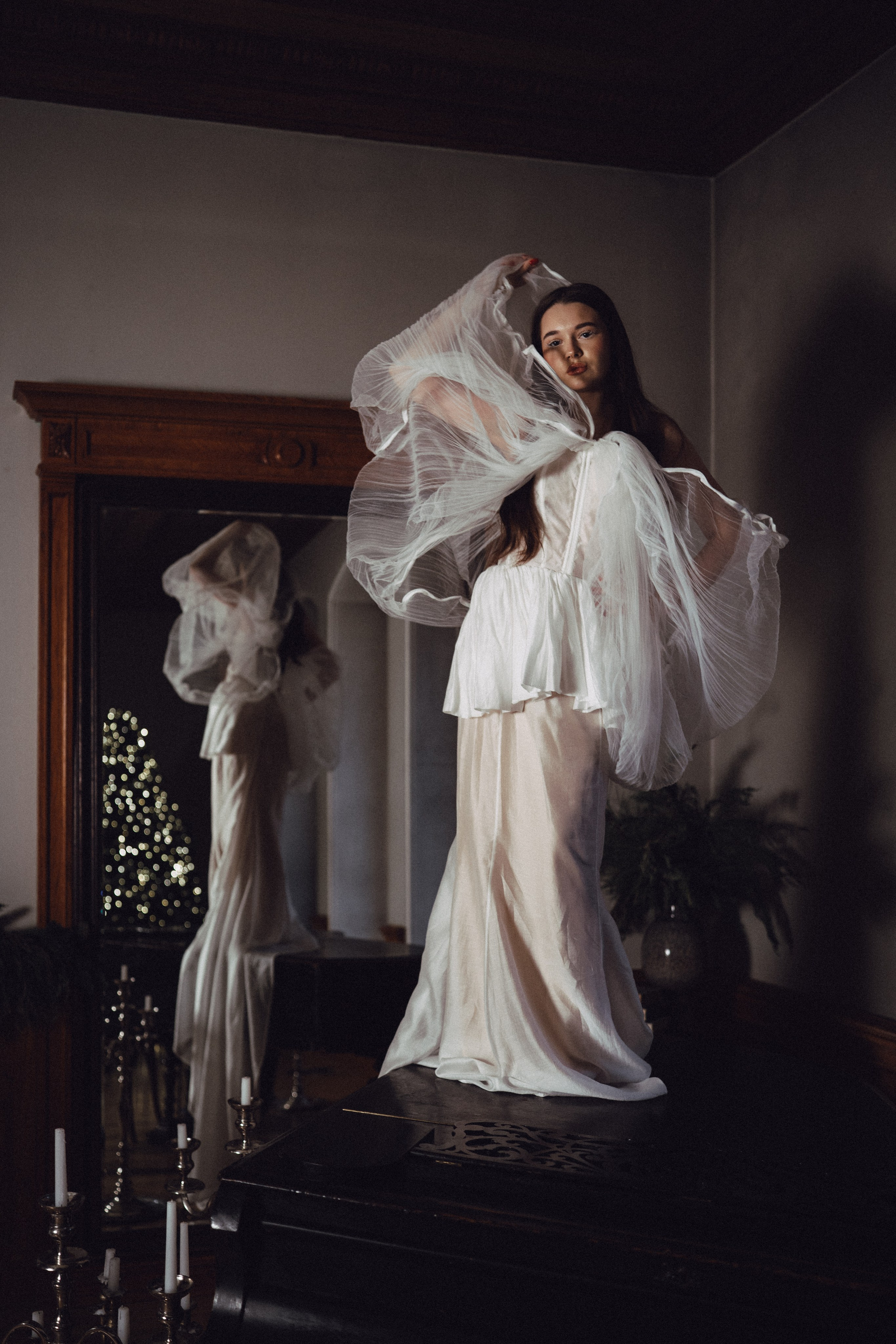 ФОТОСЕССИЯ В ВИНТАЖНОМ СТИЛЕ К НОВОМУ ГОДУ ДЛЯ ДЕВУШКИ. Профессиональный фотограф, Санкт-Петербург — Виктория Богомолова