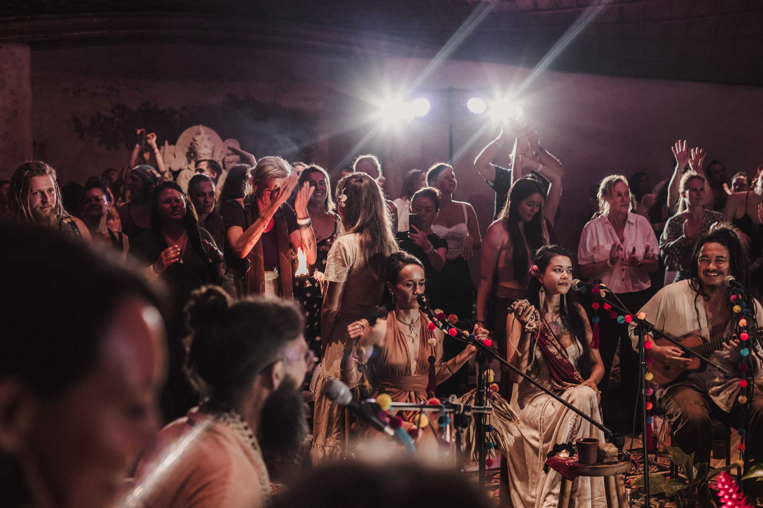 Hanuman Project kirtan at Alchemy march. Mariam Bagdasaryan