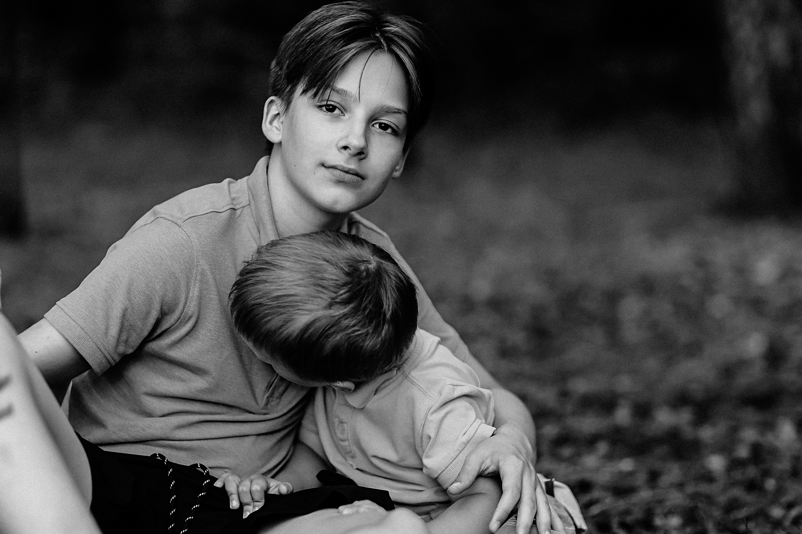 Гагаринский парк (большая семья). Семейный фотограф Тюмень, фотограф на роды Салмина Мария