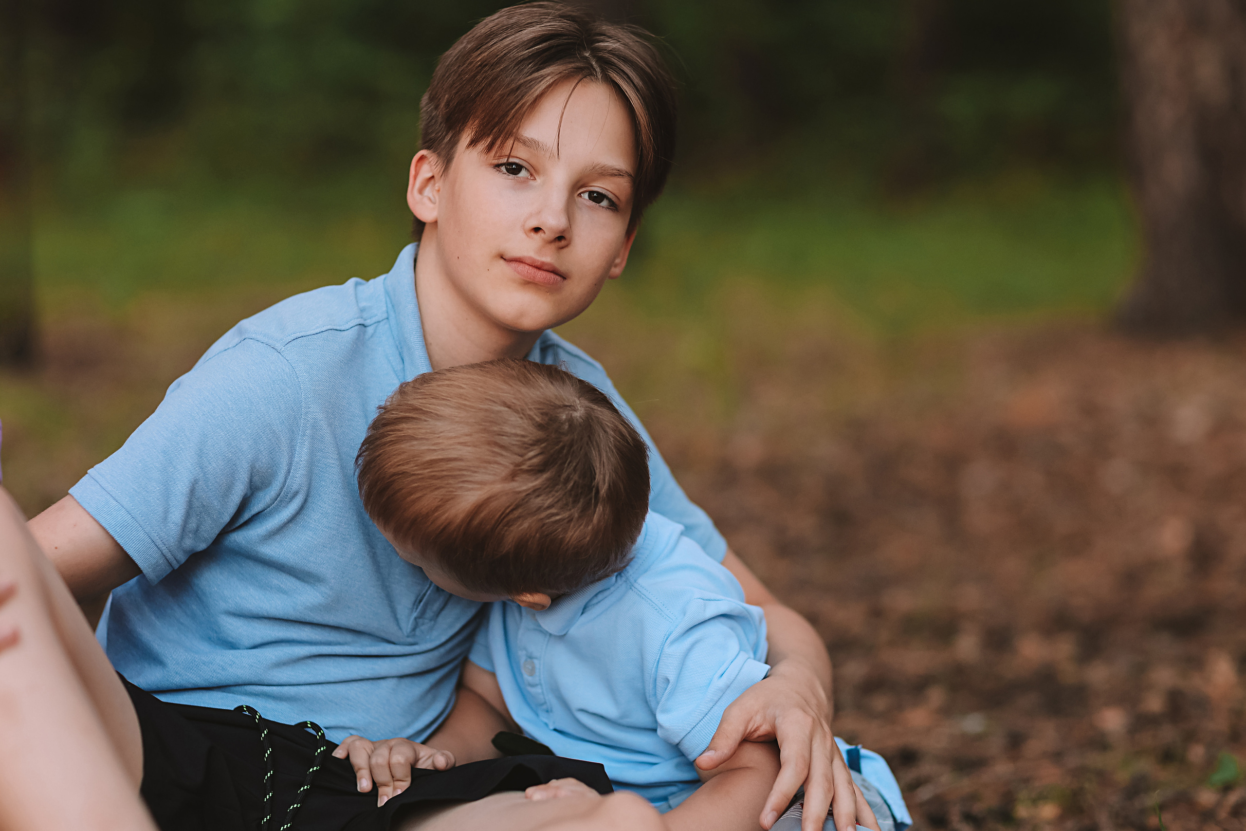 Гагаринский парк (большая семья). Семейный фотограф Тюмень, фотограф на роды Салмина Мария