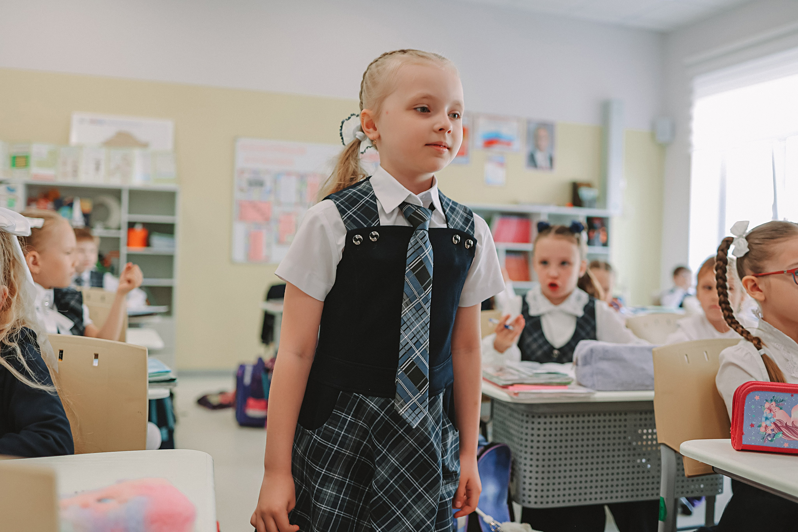 Один день в школе 1 класс. Семейный фотограф Тюмень, фотограф на роды Салмина Мария