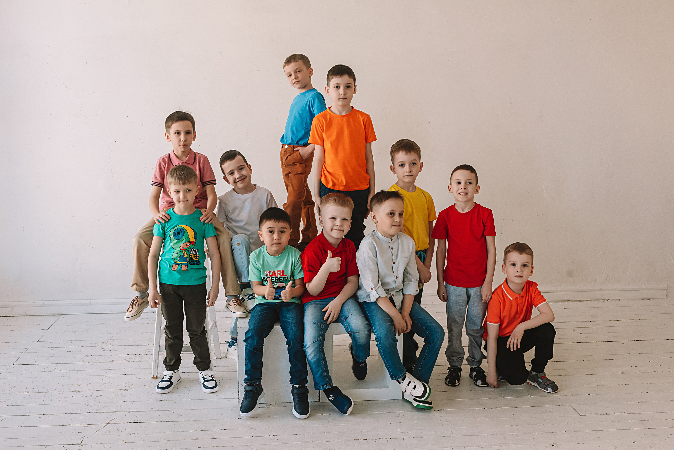 Садик в студии. Семейный фотограф Тюмень, фотограф на роды Салмина Мария