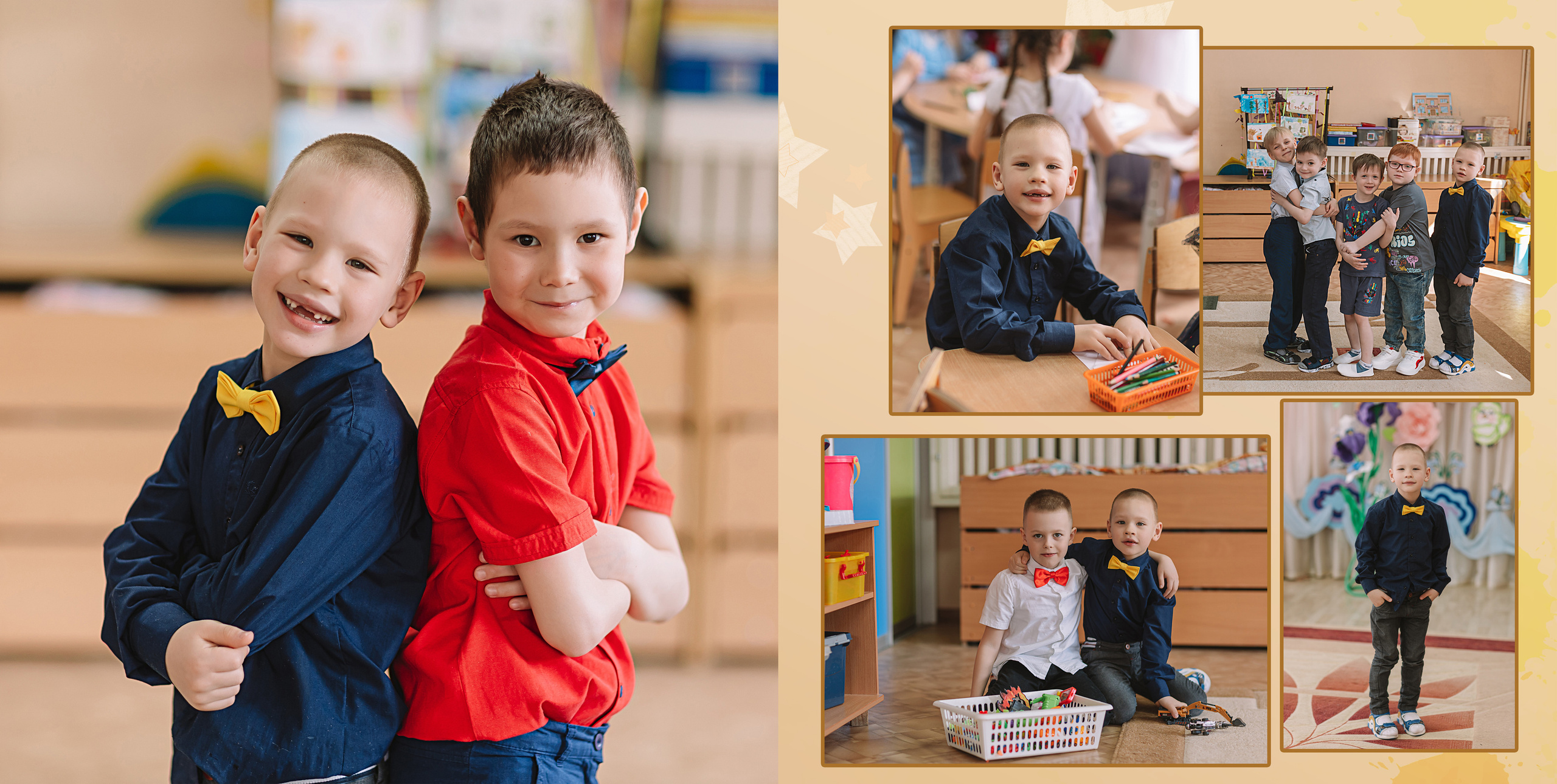 Съемка для одинаковых фотокниг садик. Семейный фотограф Тюмень, фотограф на роды Салмина Мария