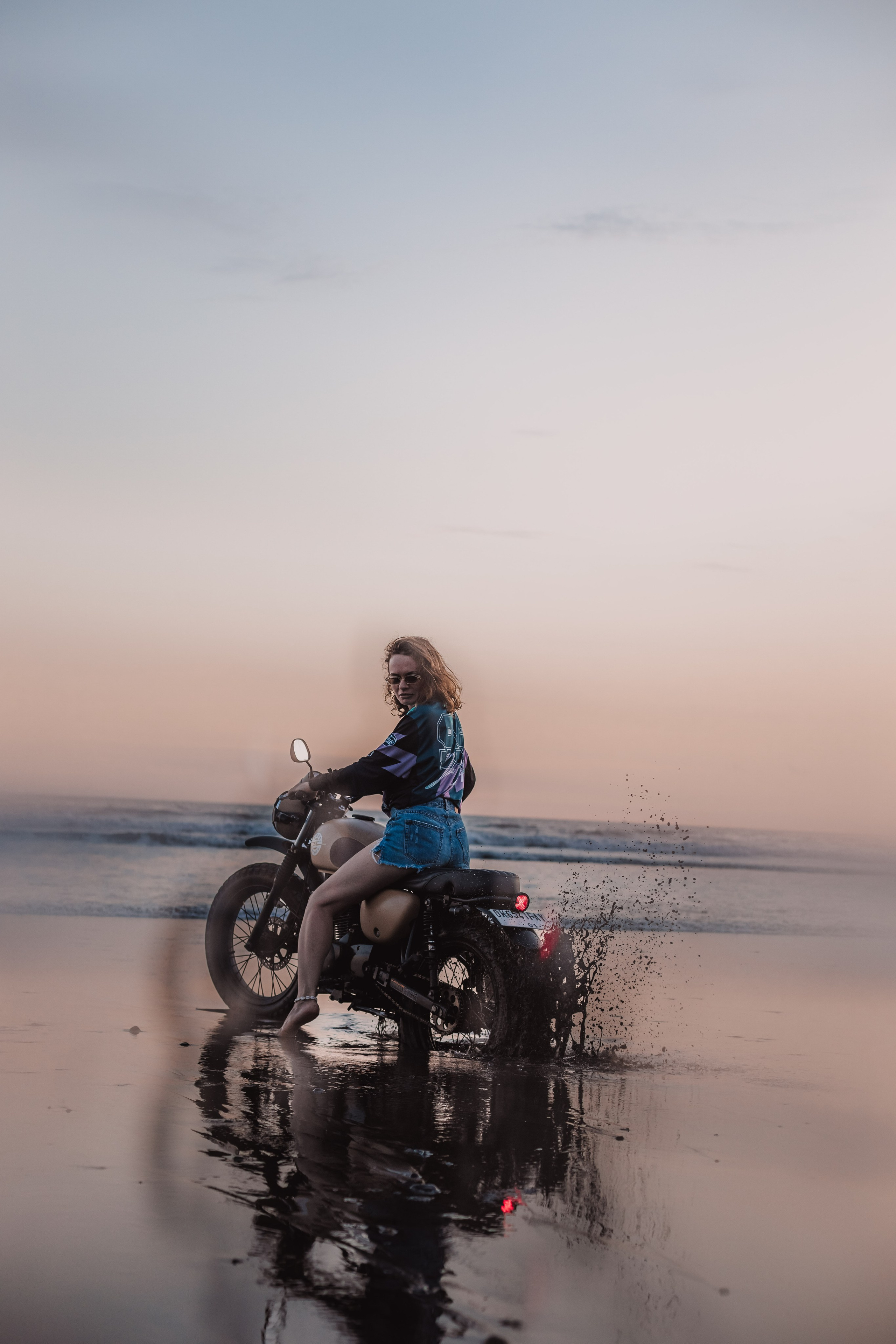 Moto babe. Mariam Bagdasaryan