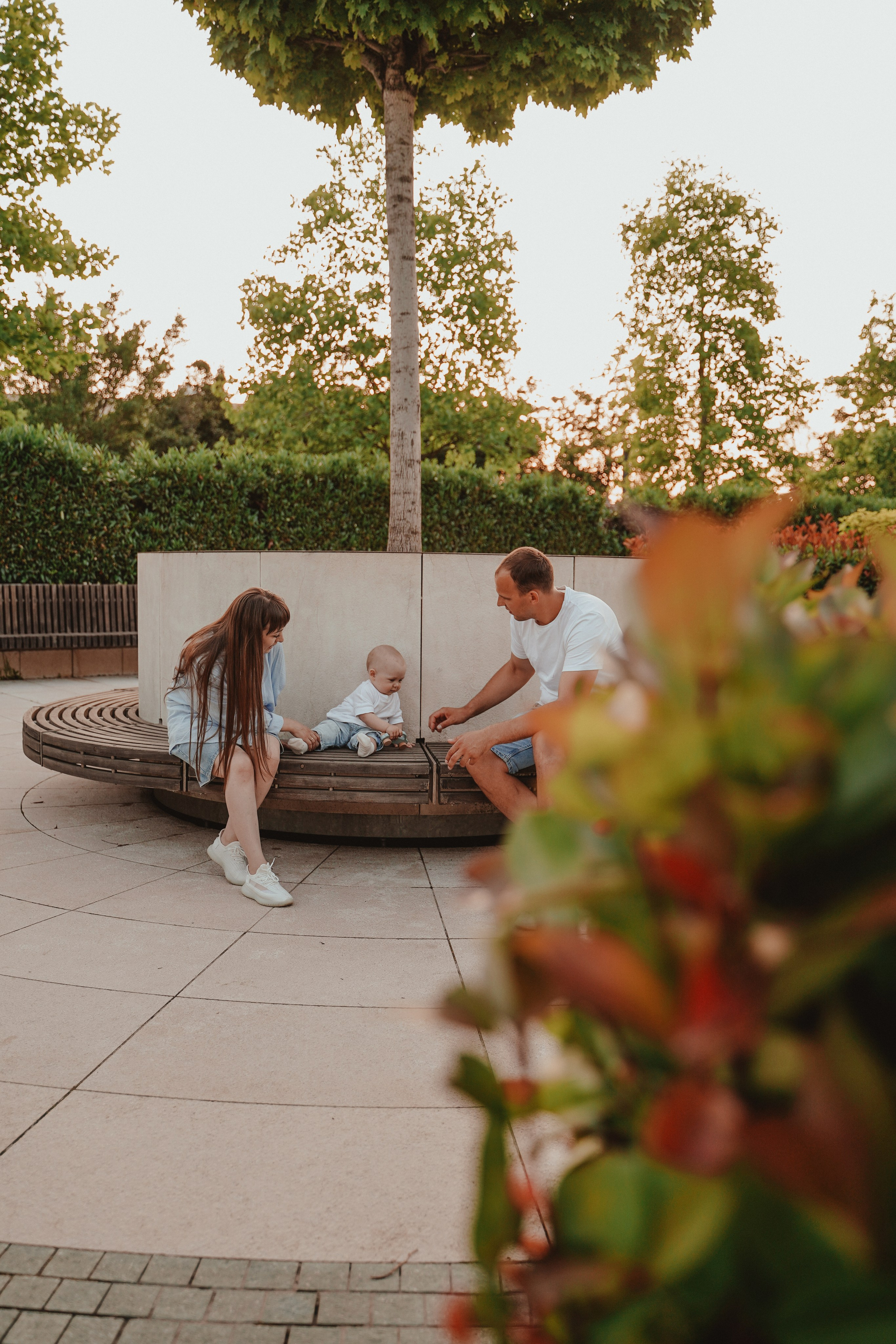 Семейная фотосессия в парке Галицкого. Семейный и женский фотограф в Краснодаре Анастасия Приймак