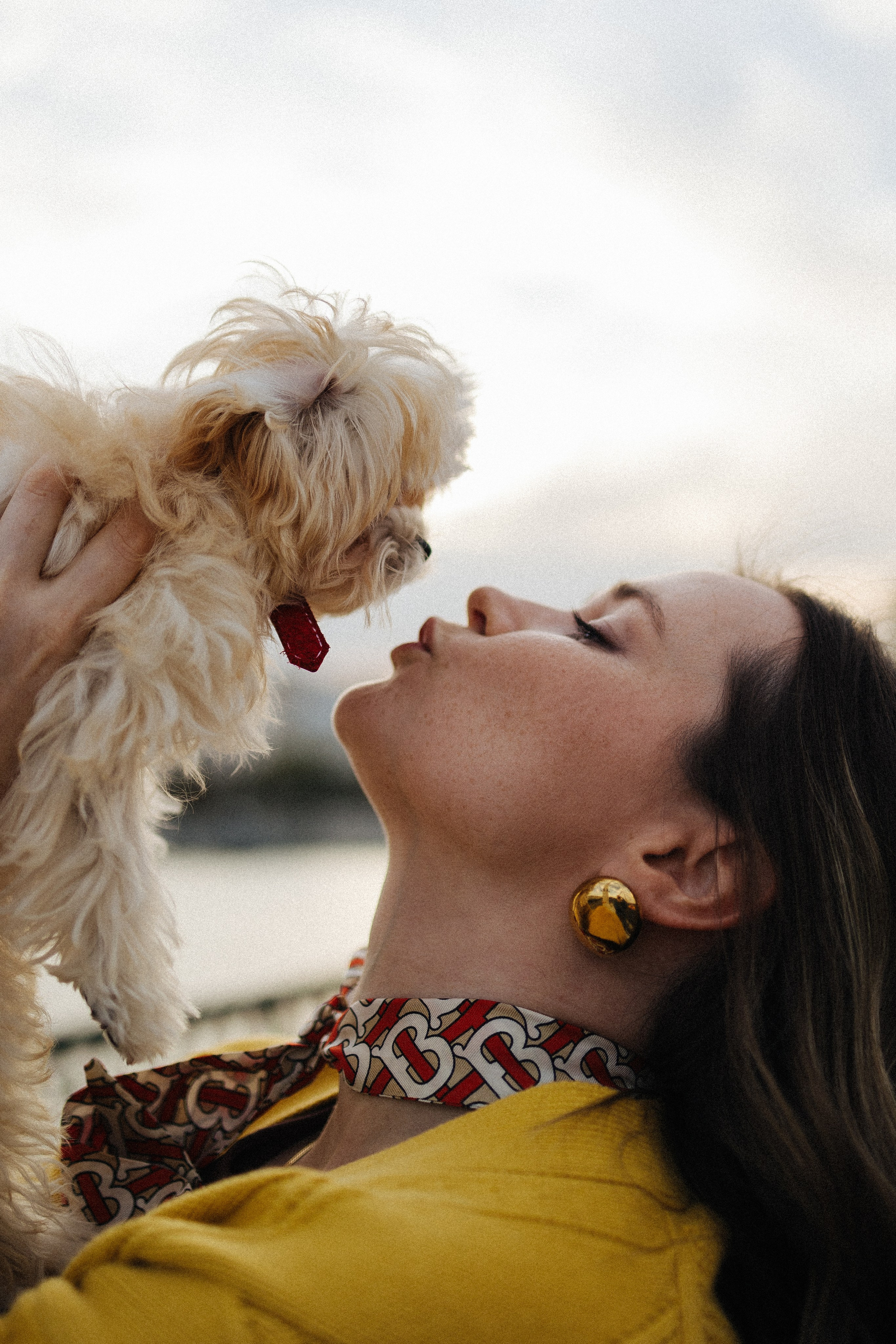 Оля и Бри. Фотораф — анималист Мария Шистка