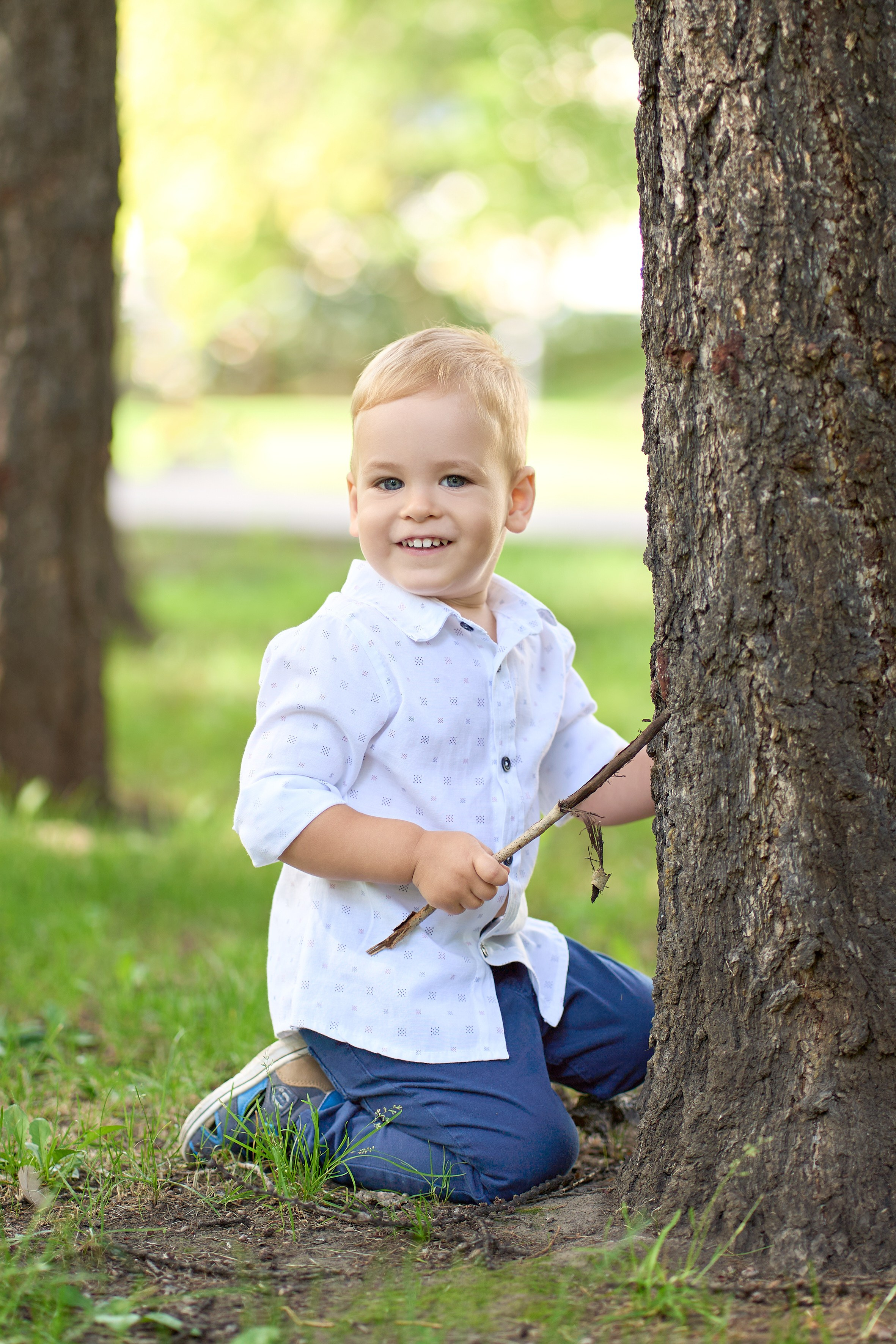 С маленькими детьми на природе. Репортажный и портретный фотограф в Томске Ларионов Артём