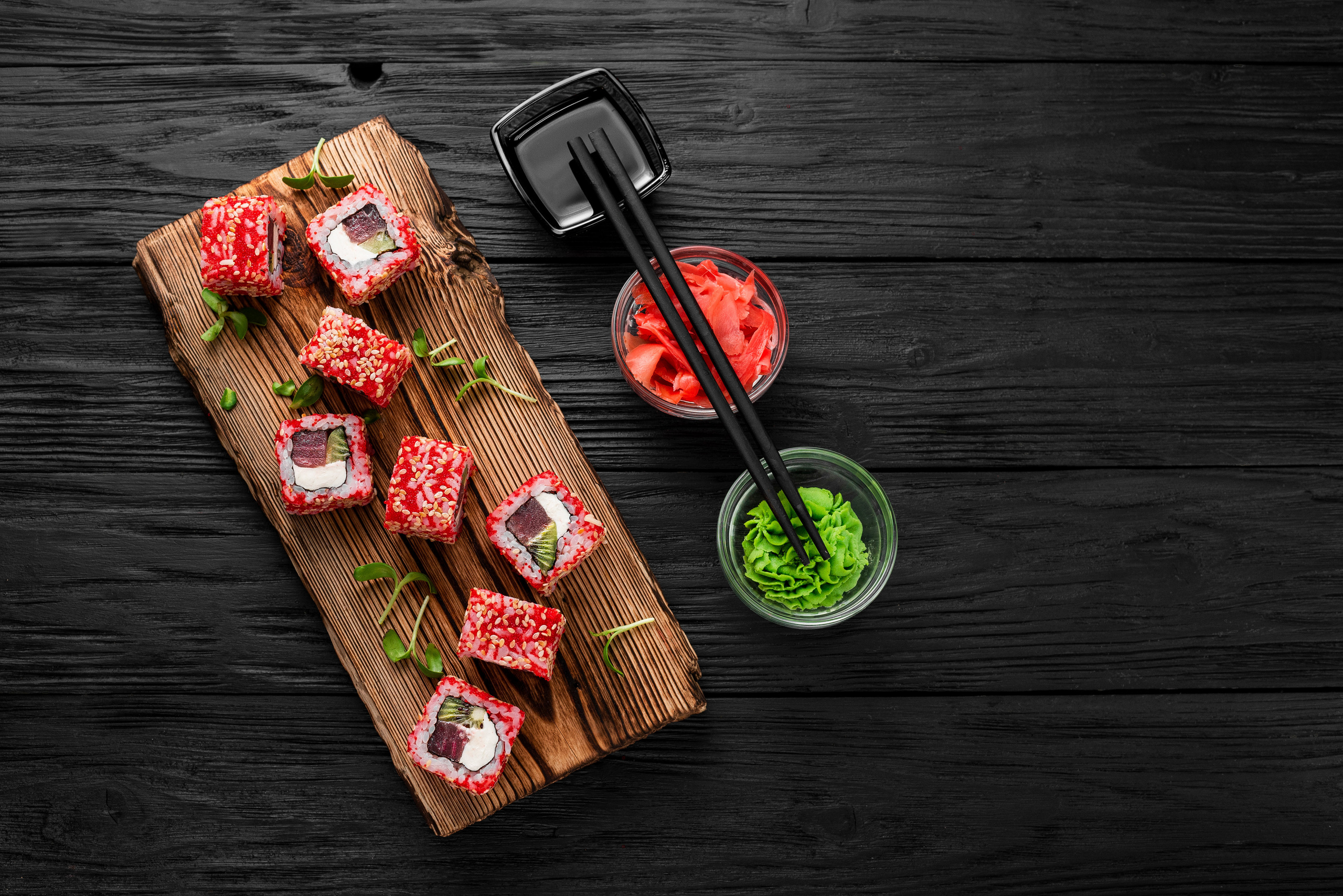 Съемка японской кухни для магазина FishHouse. Фотограф|КРЫМ| Владимир Комок