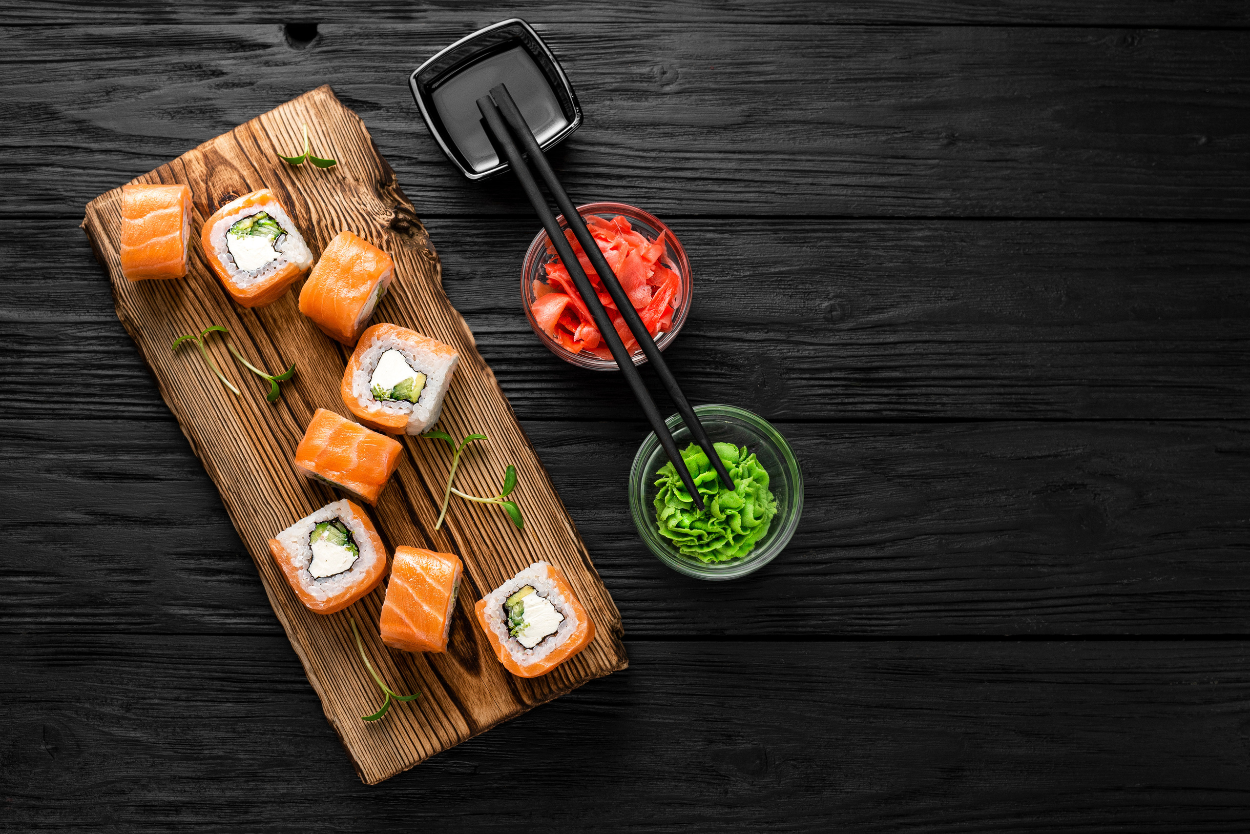 Съемка японской кухни для магазина FishHouse. Фотограф|КРЫМ| Владимир Комок