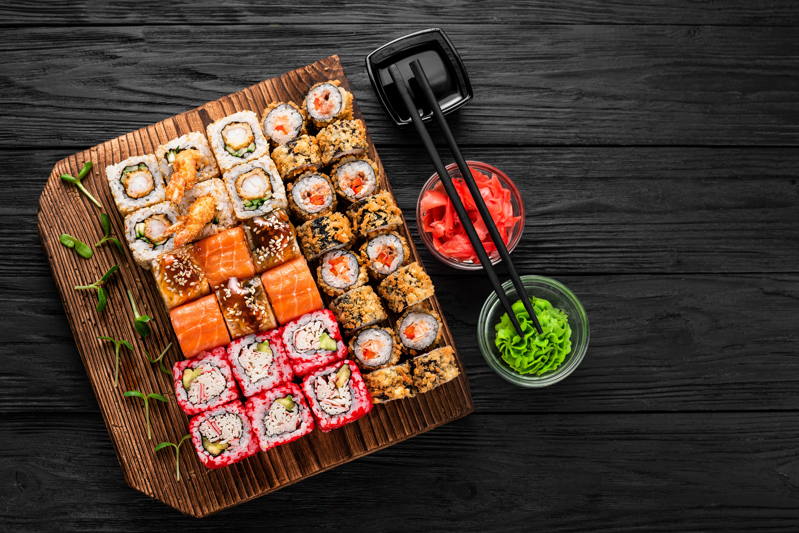 Съемка японской кухни для магазина FishHouse. Фотограф|КРЫМ| Владимир Комок