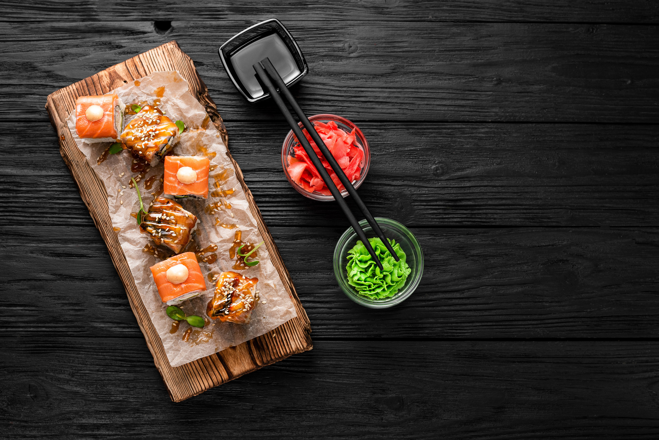 Съемка японской кухни для магазина FishHouse. Фотограф|КРЫМ| Владимир Комок