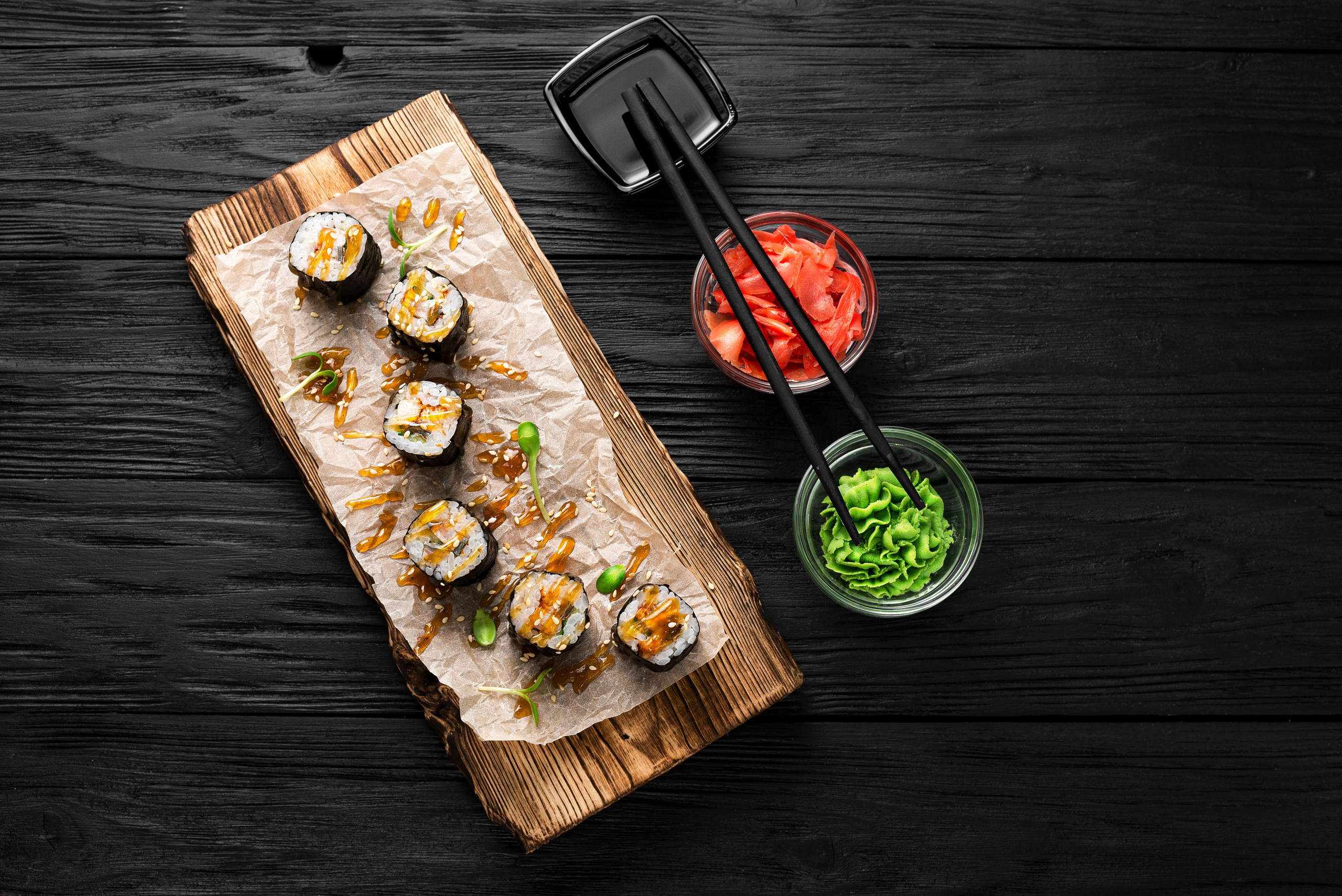 Съемка японской кухни для магазина FishHouse. Фотограф|КРЫМ| Владимир Комок