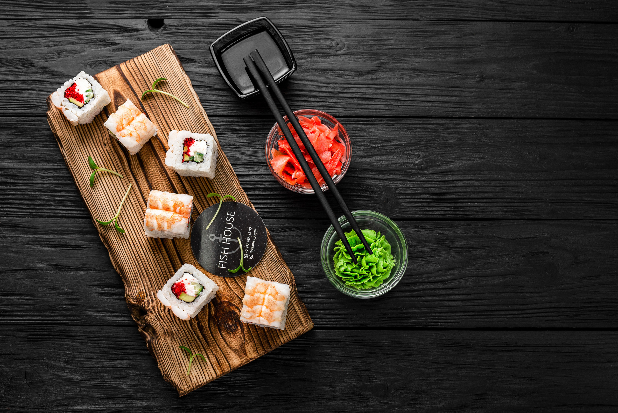 Съемка японской кухни для магазина FishHouse. Фотограф|КРЫМ| Владимир Комок
