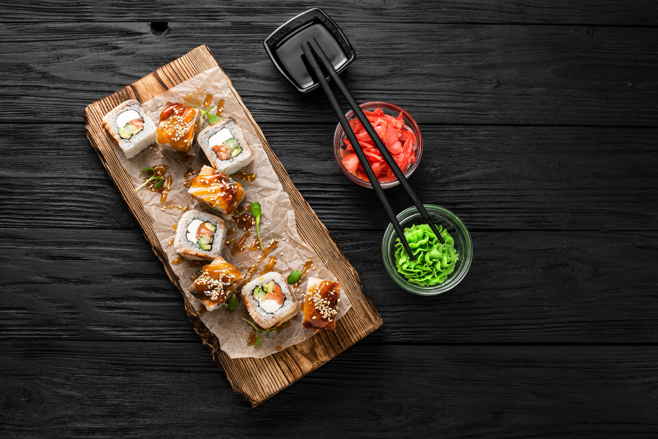 Съемка японской кухни для магазина FishHouse. Фотограф|КРЫМ| Владимир Комок