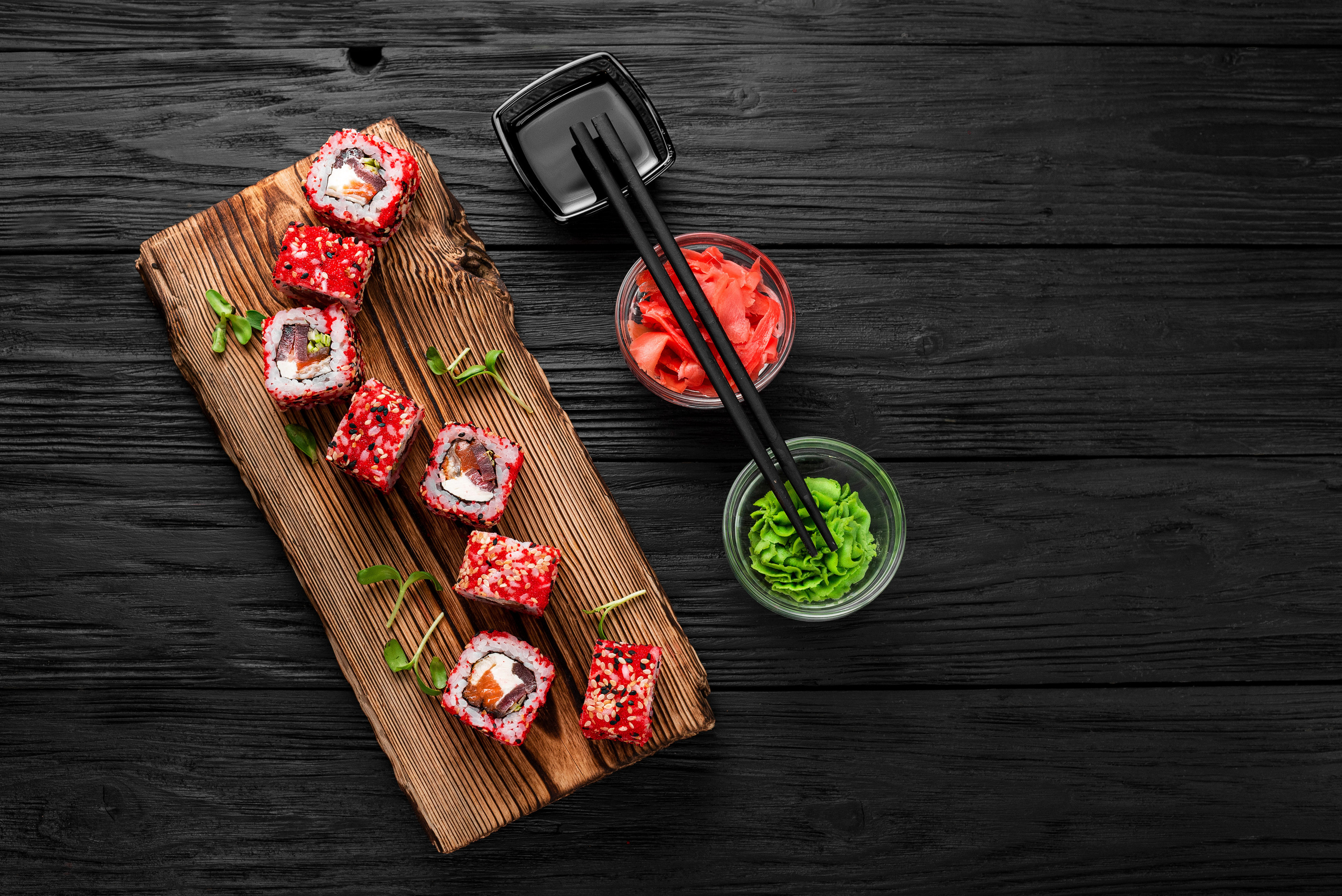 Съемка японской кухни для магазина FishHouse. Фотограф|КРЫМ| Владимир Комок