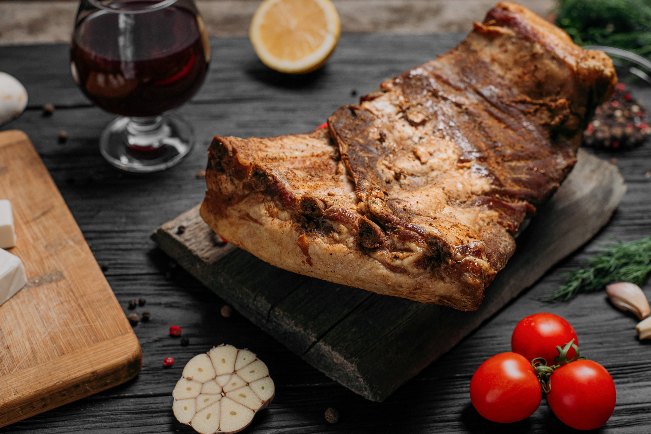 Фуд Съемка Варено-Копченого мяса домашнего производства. Фотограф|КРЫМ| Владимир Комок